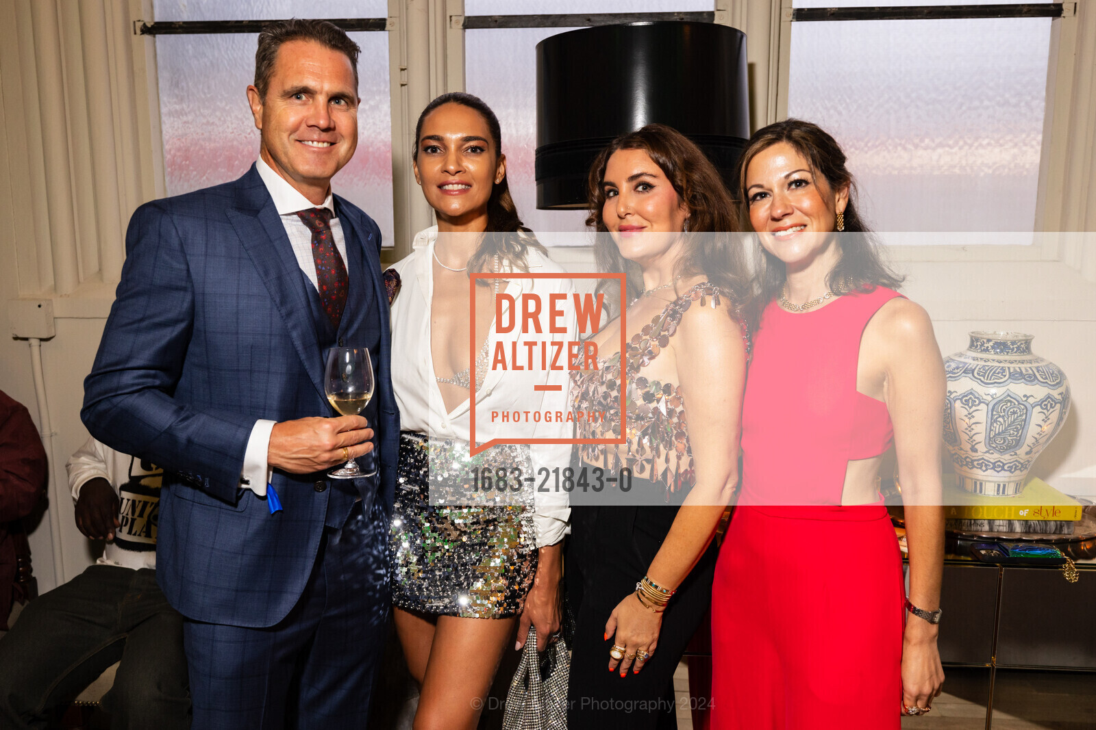 Matt Kaminski, Laura Kasta, Sara Azadi, Tannaz Banisadre, Pierce's Pledge 2nd Annual FUNraiser, St. Joseph's Art Society. 1401 Howard St, September 19th, 2024, Photo #1683-21843-0 Matt Kaminski, Laura Kasta, Sara Azadi, Tannaz Banisadre, Photo #1683-21843-0