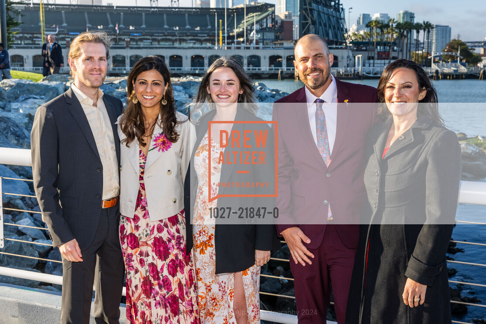 Jeremy Frank, Anjeli Malik, Cassie Tarbox, Steven Fredericks, Victoria Fredericks, SF Parks Alliance hosts PARTY FOR THE PARKS, China Basin Park. 1 China Basin Park, September 21st, 2024, Photo #1027-21847-0 Jeremy Frank, Anjeli Malik, Cassie Tarbox, Steven Fredericks, Victoria Fredericks, Photo #1027-21847-0