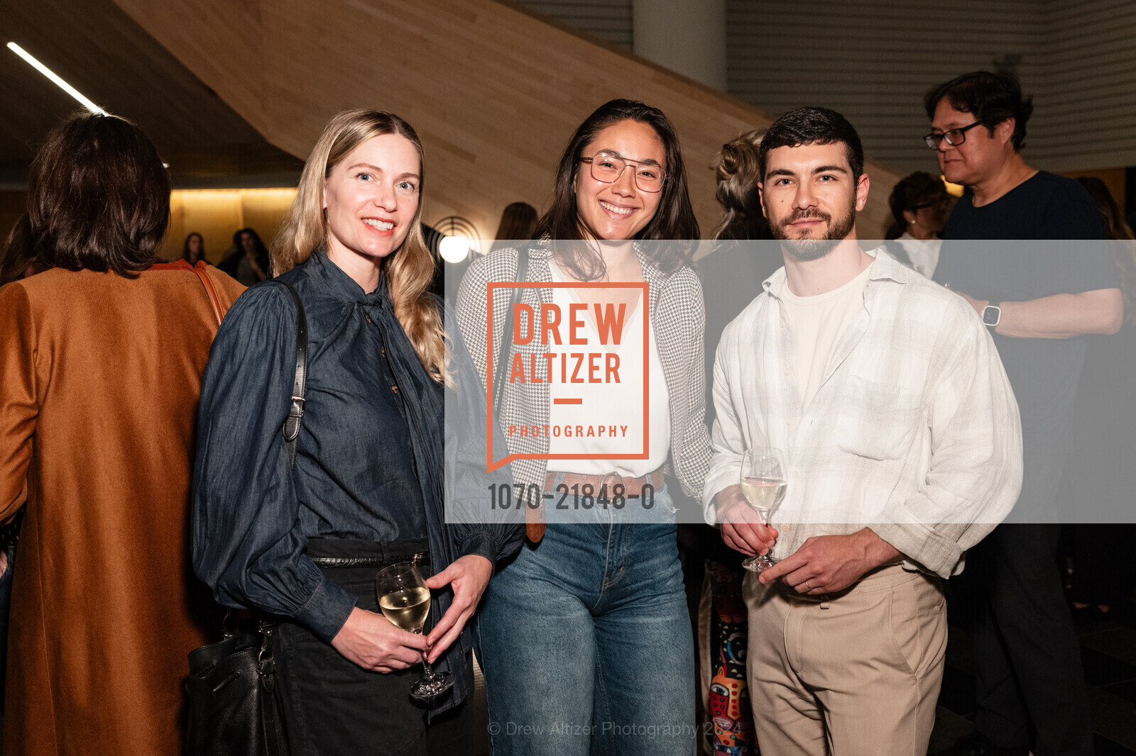 Emily Counihan, Leticia Custar, Francesco Dama, Intermedia: Dialogues Across Disciplines at SFMOMA 2024, San Francisco Museum of Modern Art. 151 Third Street, September 24th, 2024, Photo #1070-21848-0 Emily Counihan, Leticia Custar, Francesco Dama, Photo #1070-21848-0