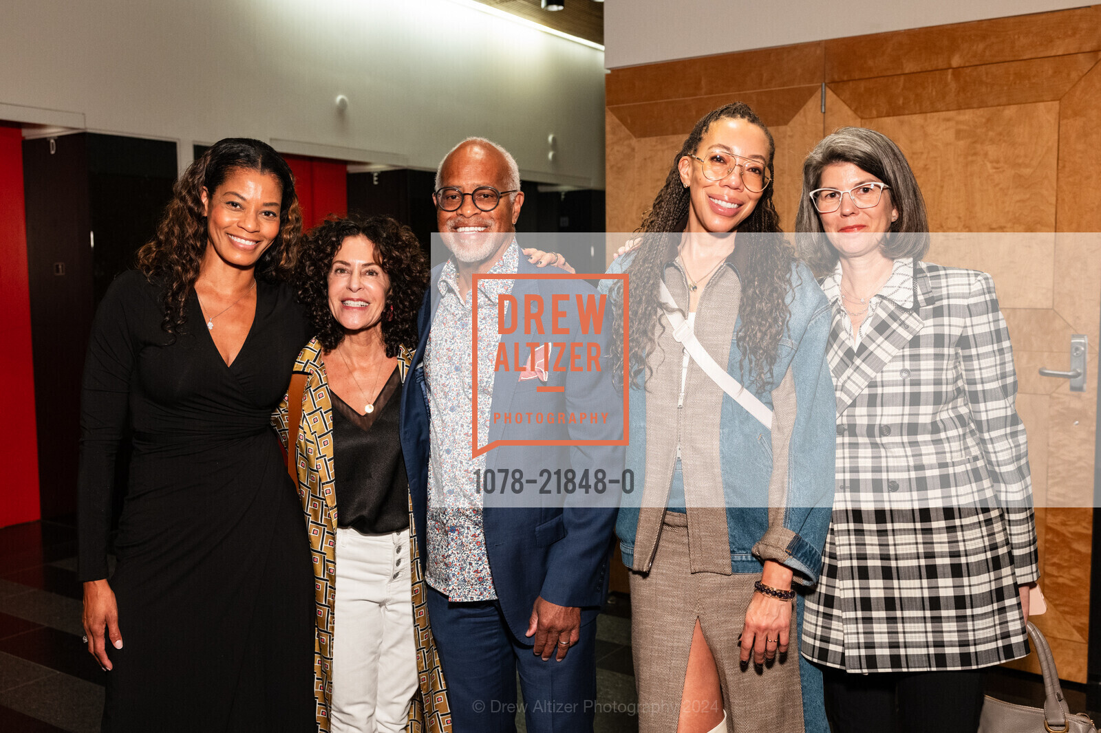 April Garrett, Michele Elam, Harry Elam, Amy Sherald, Sarah Roberts, Photo #1078-21848-0