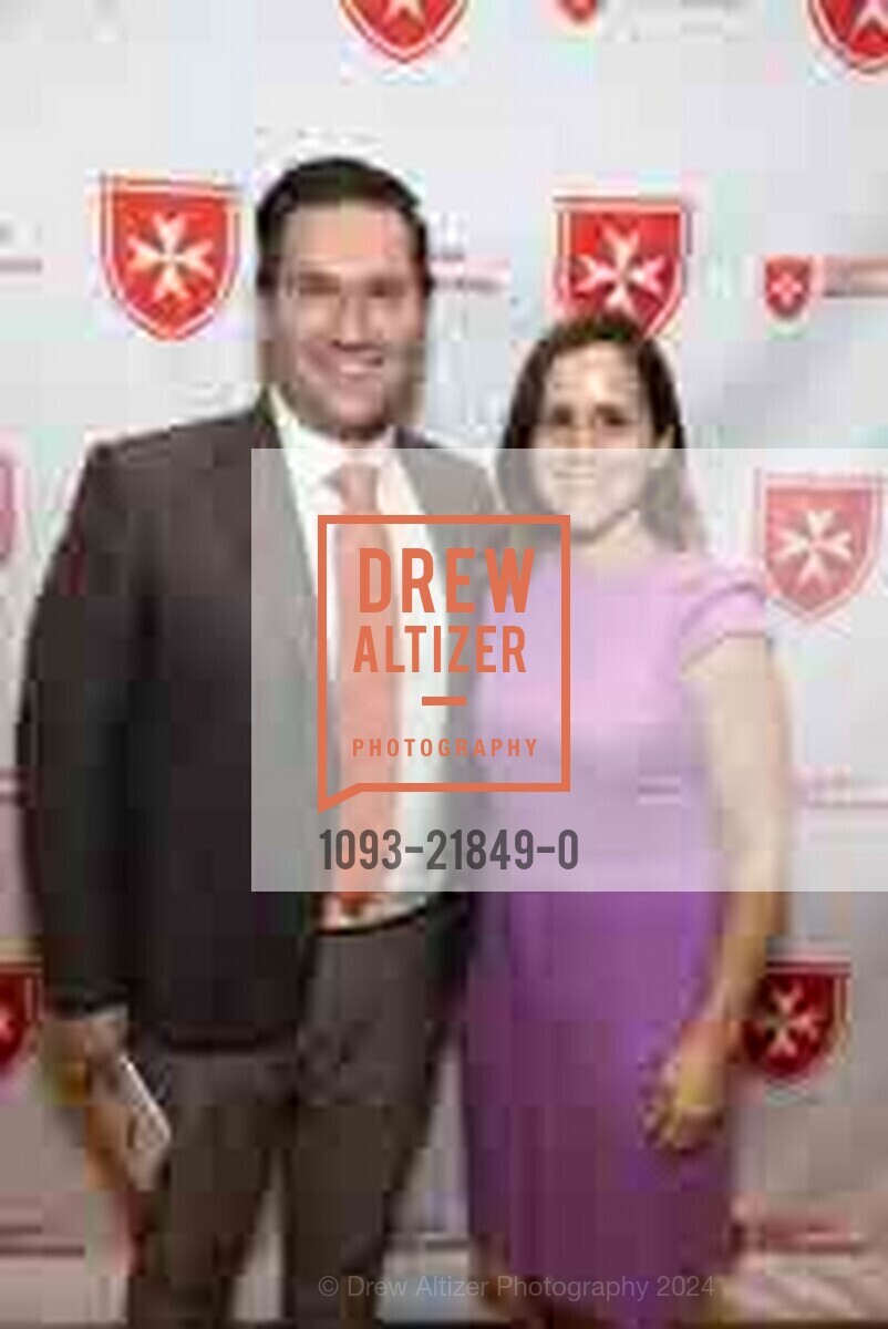 Nicolas Figone, Monica Figone, Order of Malta's 16th Annual Champions Gala A KNIGHT FOR CHAMPIONS: Silver Chalice Awards Dinner, St. Francis Yacht Club. 700 Marina Boulevard, September 24th, 2024, Photo #1093-21849-0 Nicolas Figone, Monica Figone, Photo #1093-21849-0