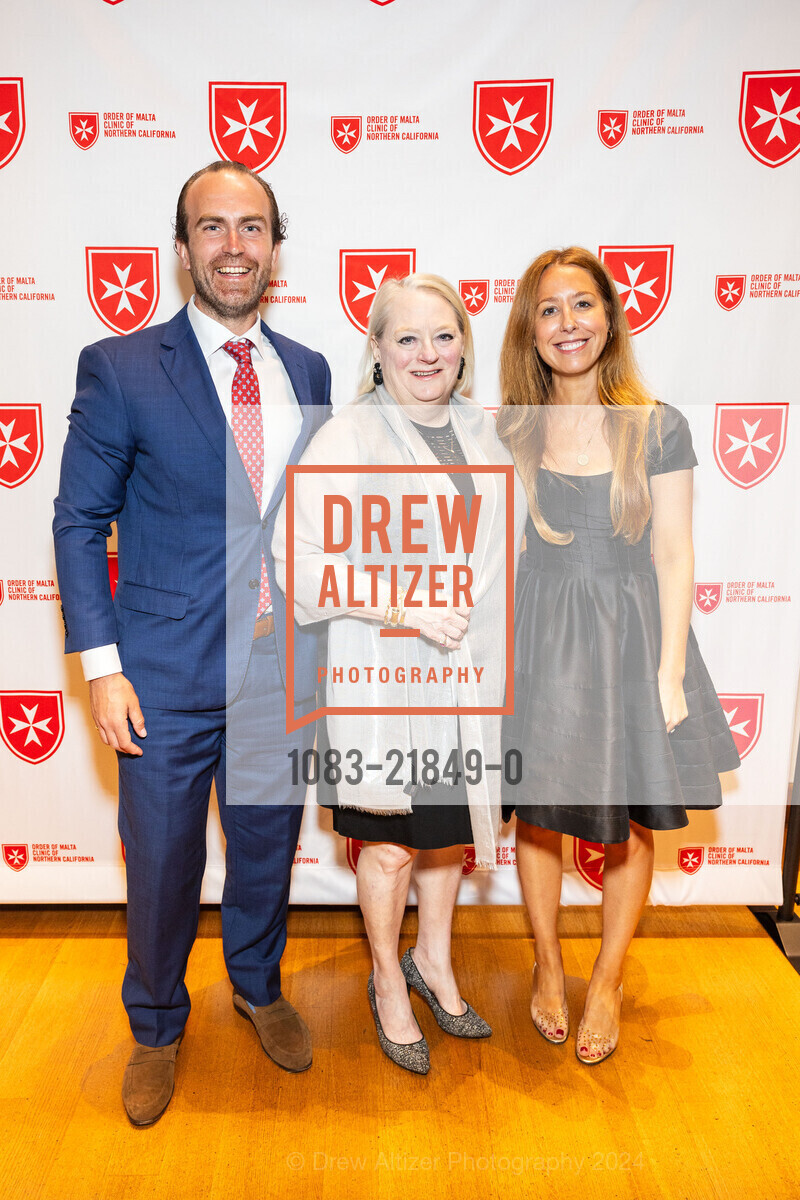 Matt Boschetto, Kathleen Daly, Emily Boschetto, Order of Malta's 16th Annual Champions Gala A KNIGHT FOR CHAMPIONS: Silver Chalice Awards Dinner, St. Francis Yacht Club. 700 Marina Boulevard, September 24th, 2024, Photo #1083-21849-0 Matt Boschetto, Kathleen Daly, Emily Boschetto, Photo #1083-21849-0