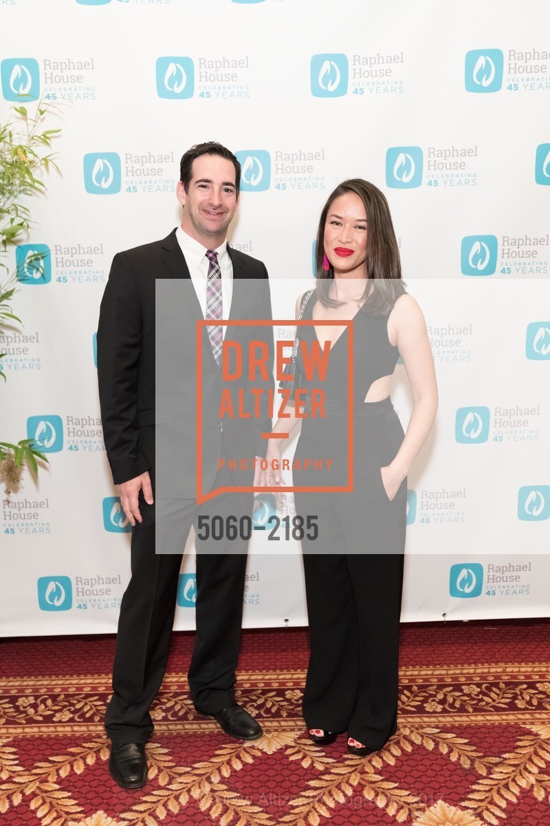 Daniel Cohen, Josie Mai, 20th Annual Raphael House Gala 2017 "There's No Place Like Home", Palace Hotel. 2 New Montgomery, San Francisco, May 13th, 2017, Photo #5060-2185 Daniel Cohen, Josie Mai, Photo #5060-2185