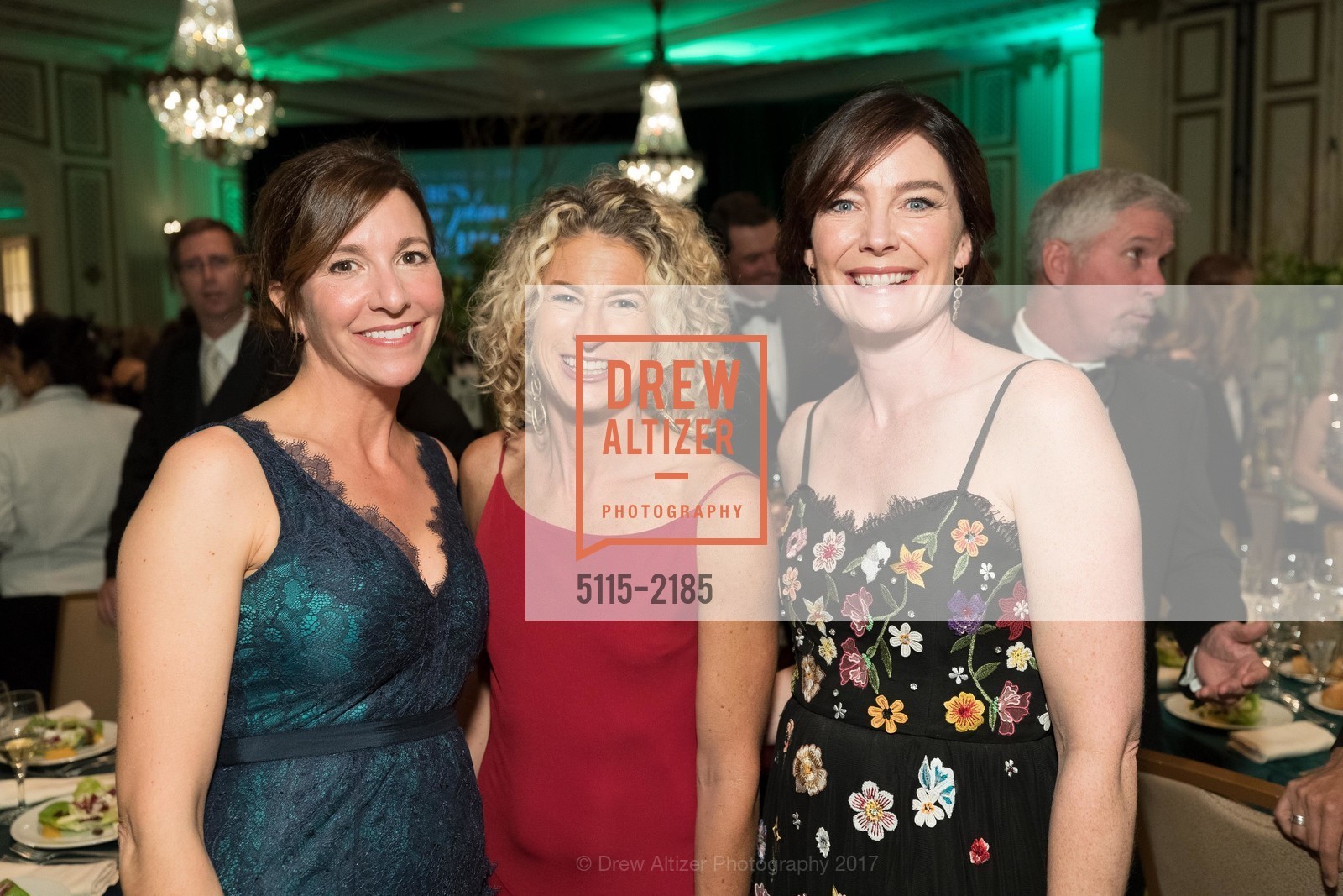 Susan Squires, Molly Magnano, Kathleen Darling, 20th Annual Raphael House Gala 2017 "There's No Place Like Home", Palace Hotel. 2 New Montgomery, San Francisco, May 13th, 2017, Photo #5115-2185 Susan Squires, Molly Magnano, Kathleen Darling, Photo #5115-2185