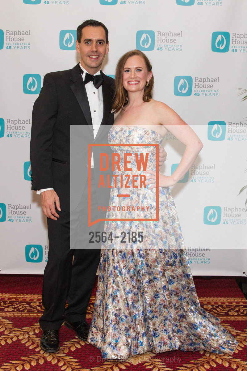 Matt Eccleston, Josselyn Eccleston, 20th Annual Raphael House Gala 2017 "There's No Place Like Home", Palace Hotel. 2 New Montgomery, San Francisco, Photo #2564-2185 Matt Eccleston, Josselyn Eccleston, Photo #2564-2185