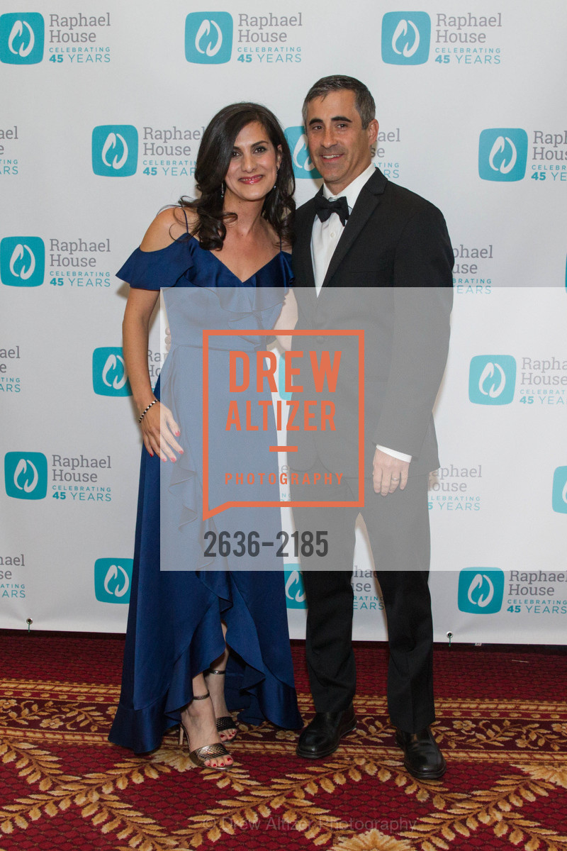 Samira Abrams, Jacob Abrams, 20th Annual Raphael House Gala 2017 "There's No Place Like Home", Palace Hotel. 2 New Montgomery, San Francisco, Photo #2636-2185 Samira Abrams, Jacob Abrams, Photo #2636-2185