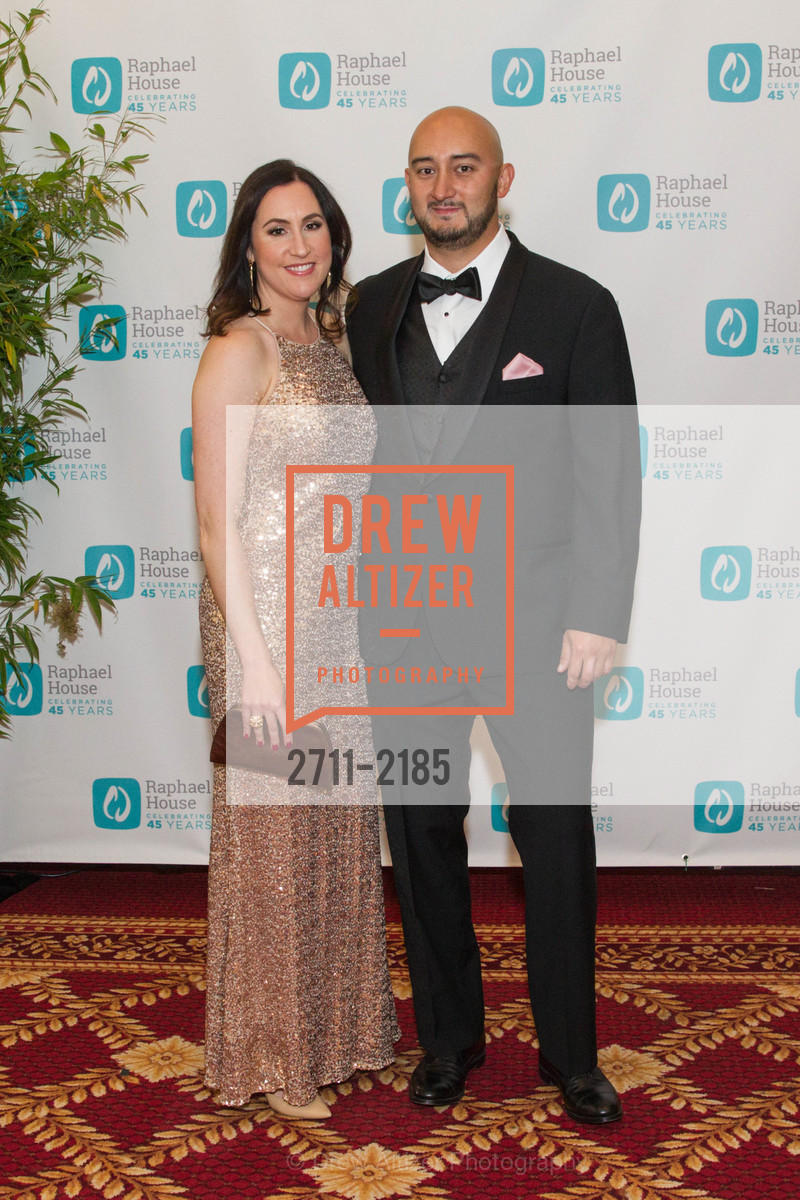 Angeline O'Donnell, Owen Allen, 20th Annual Raphael House Gala 2017 "There's No Place Like Home", Palace Hotel. 2 New Montgomery, San Francisco, Photo #2711-2185 Angeline O'Donnell, Owen Allen, Photo #2711-2185