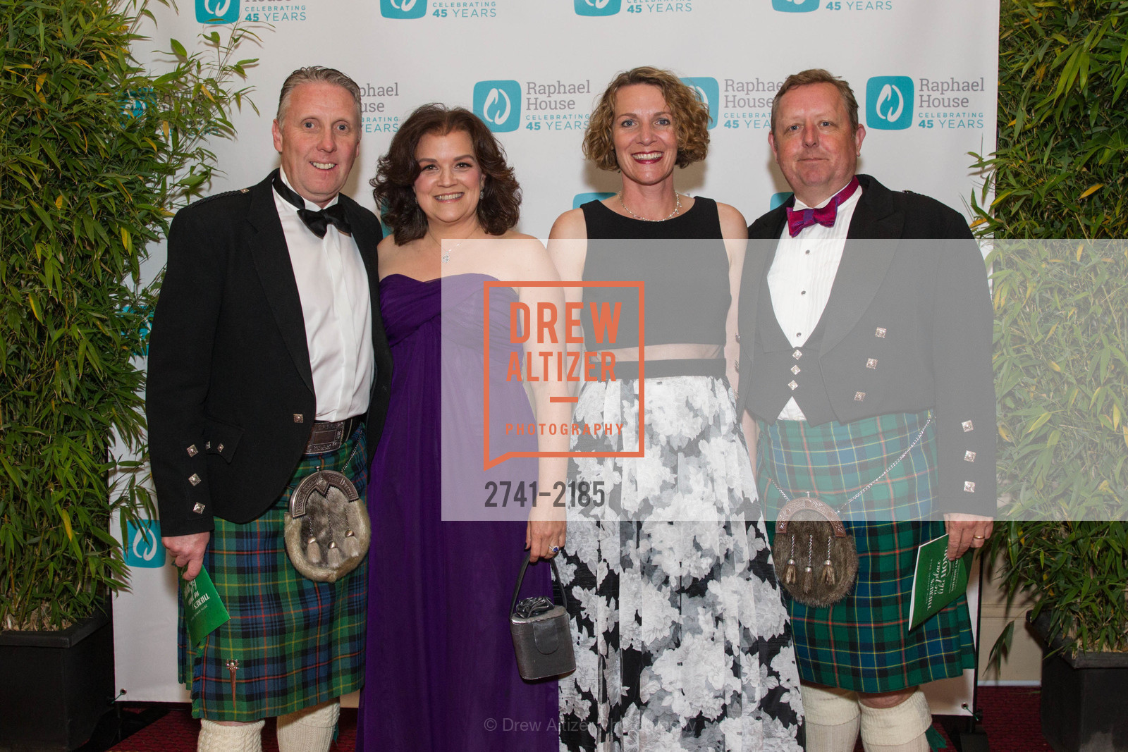 John Mason, Erin Mason, Shannon Milne, David Milne, 20th Annual Raphael House Gala 2017 "There's No Place Like Home", Palace Hotel. 2 New Montgomery, San Francisco, Photo #2741-2185 John Mason, Erin Mason, Shannon Milne, David Milne, Photo #2741-2185