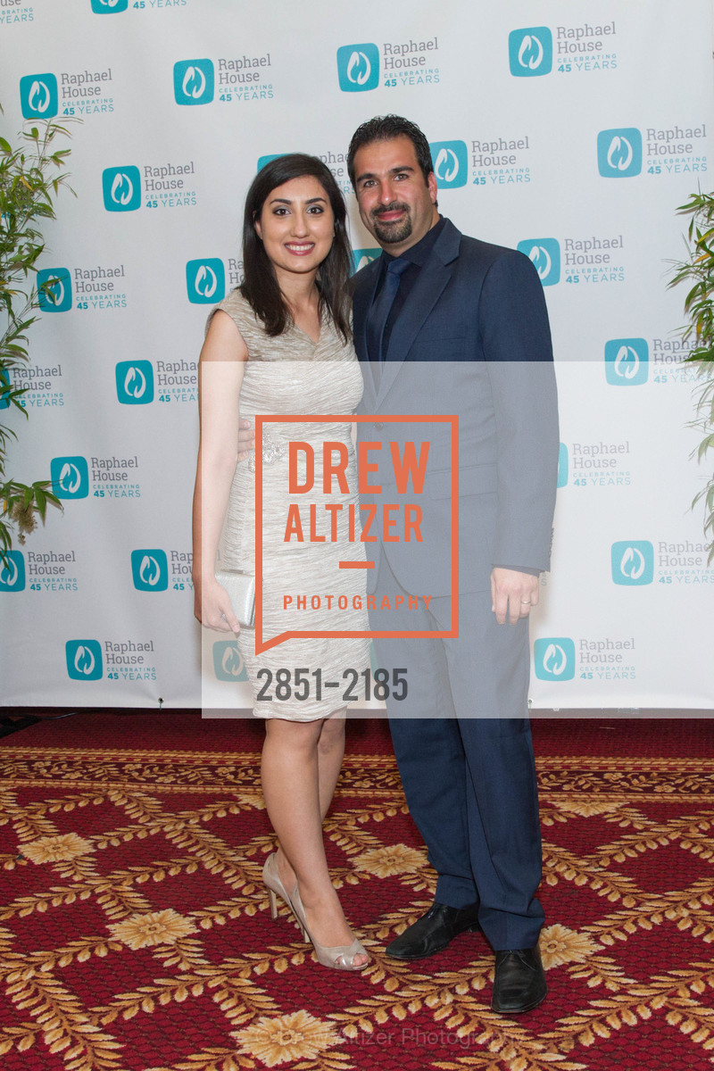 Sava Ghatrani, Ali Chalak, 20th Annual Raphael House Gala 2017 "There's No Place Like Home", Palace Hotel. 2 New Montgomery, San Francisco, Photo #2851-2185 Sava Ghatrani, Ali Chalak, Photo #2851-2185