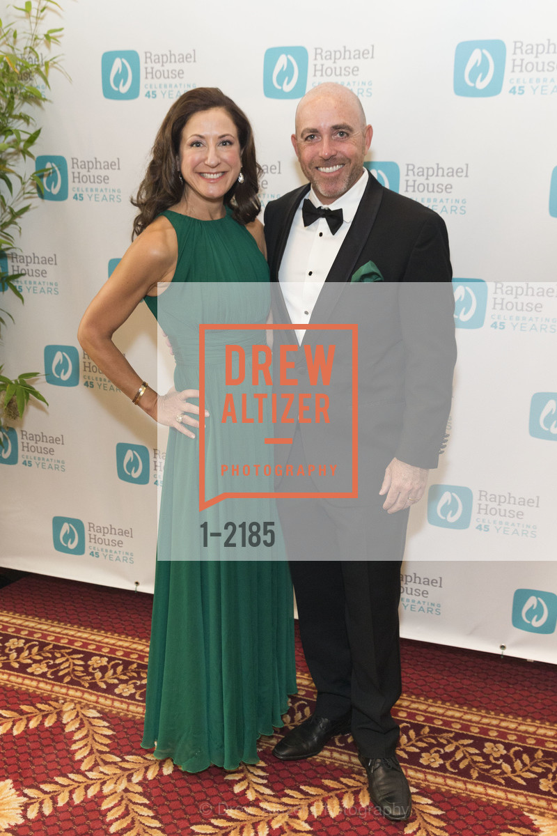 Victoria Dade, Rick Dade, 20th Annual Raphael House Gala 2017 "There's No Place Like Home", Palace Hotel. 2 New Montgomery, San Francisco, Photo #1-2185 Victoria Dade, Rick Dade, Photo #1-2185