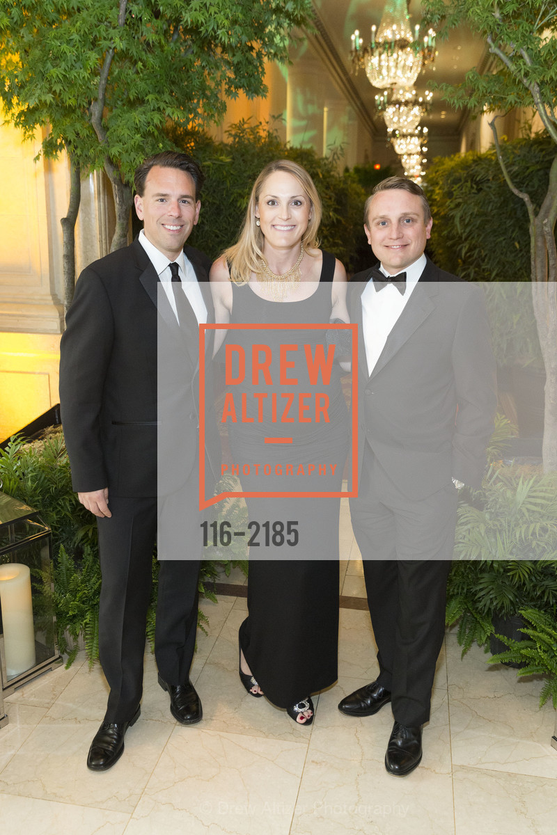 Todd Wandel, Carolyn Frey, Chris Frey, 20th Annual Raphael House Gala 2017 "There's No Place Like Home", Palace Hotel. 2 New Montgomery, San Francisco, Photo #116-2185 Todd Wandel, Carolyn Frey, Chris Frey, Photo #116-2185