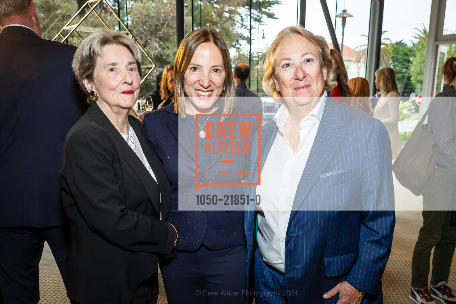 Esta Soler, Eleni Kounalakis, Susan Lowenberg, NIGHT OF COURAGE 2024 hosted by Futures Without Violence, Presidio Theatre. 2340 Chestnut St, September 25th, 2024, Photo #1050-21851-0 Esta Soler, Eleni Kounalakis, Susan Lowenberg, Photo #1050-21851-0