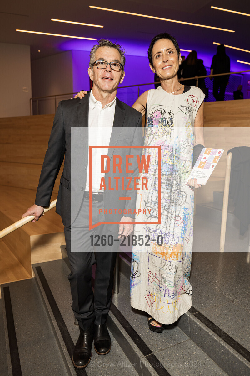 Timothy Getz, Genevieve L'heureux, Creative Growth 50th Anniversary Gala, SFMOMA. 151 3rd Street, September 25th, 2024, Photo #1260-21852-0 Timothy Getz, Genevieve L'heureux, Photo #1260-21852-0