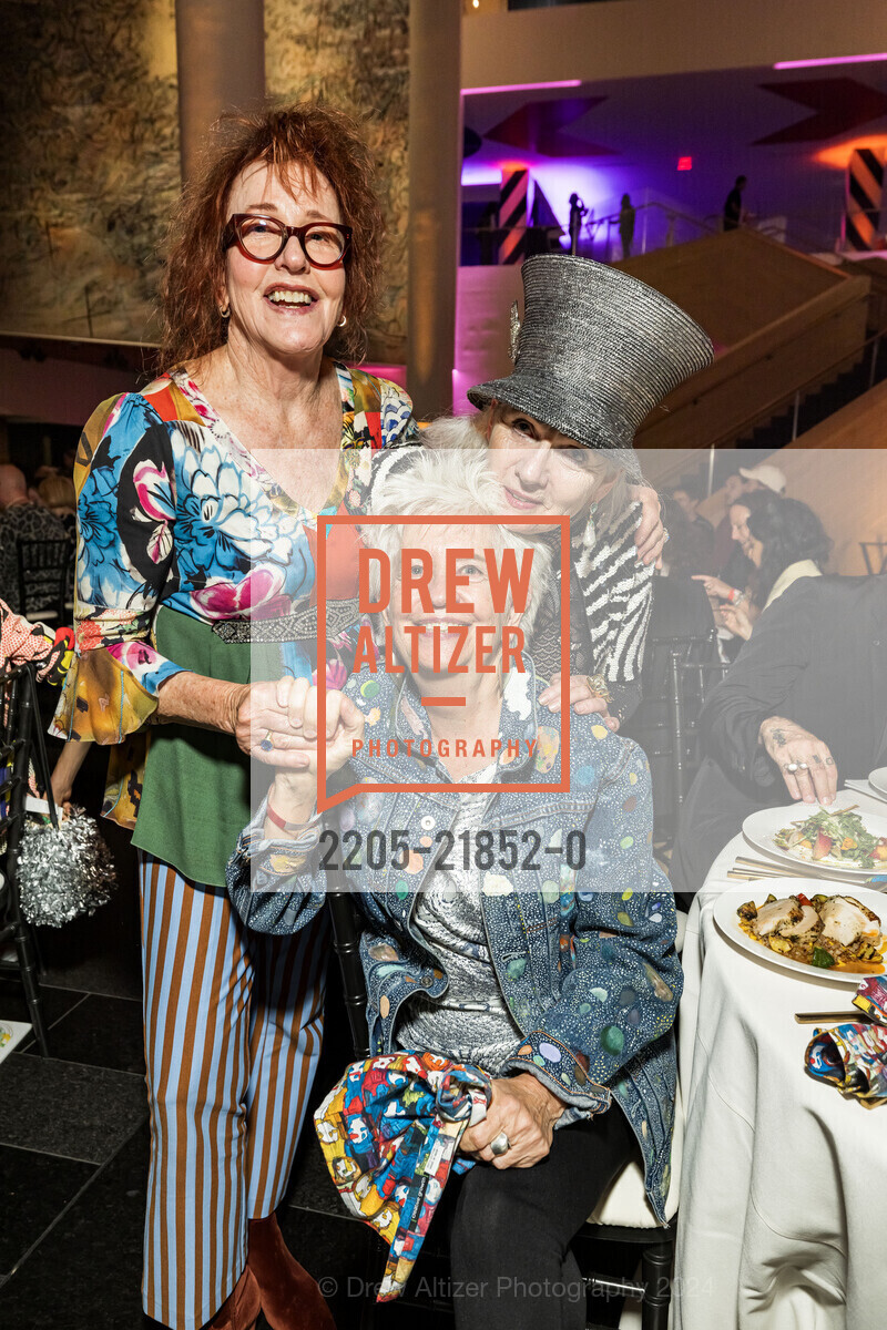 Becky Hudson, Kathleen McLean, Madeline Fitzpatrick, Creative Growth 50th Anniversary Gala, SFMOMA. 151 3rd Street, September 25th, 2024, Photo #2205-21852-0 Becky Hudson, Kathleen McLean, Madeline Fitzpatrick, Photo #2205-21852-0