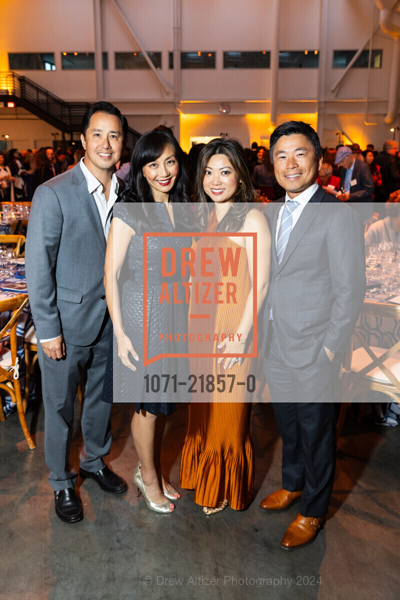 Wayne Chan, Marina Chan, Jennifer Chan, Patrick Wong, SF Marin Food Bank hosts ONE BIG TABLE 2024, SF Marin Food Bank. 900 Pennsylvania Ave, September 28th, 2024, Photo #1071-21857-0 Wayne Chan, Marina Chan, Jennifer Chan, Patrick Wong, Photo #1071-21857-0
