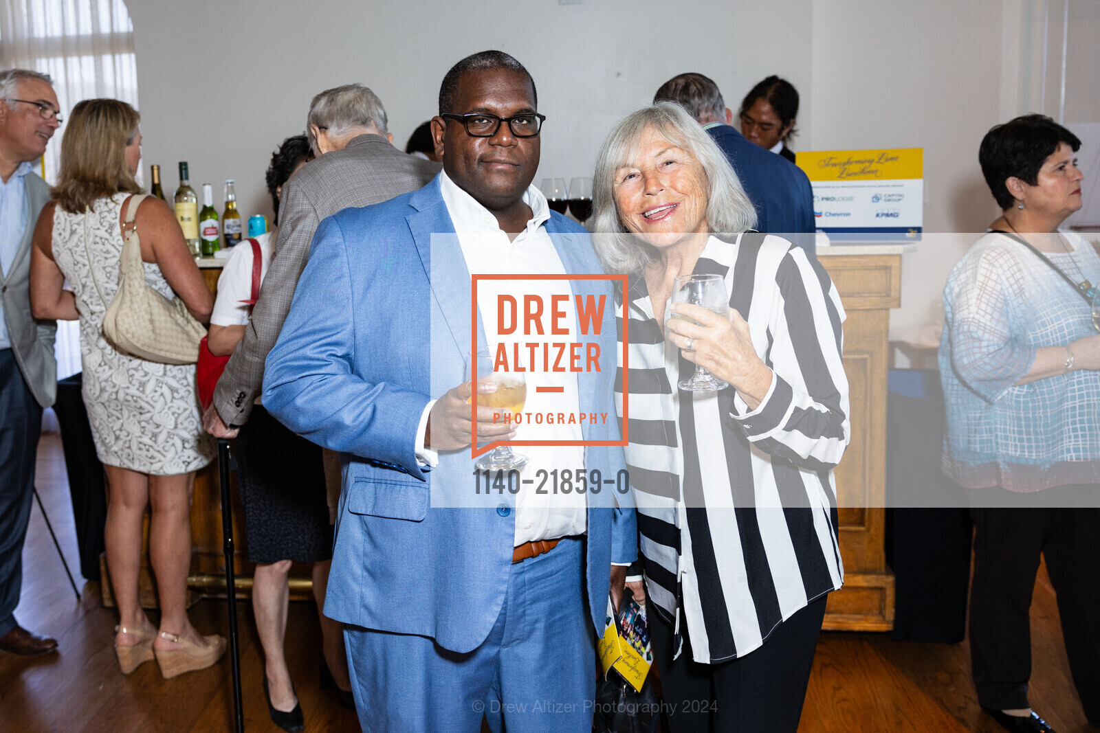 Cornelious Burke, Roberta Achtenberg, The BASIC Fund’s 26th Anniversary TRANSFORMING LIVES Luncheon, The St. Francis Yacht Club. 99 Yacht Road, October 1st, 2024, Photo #1140-21859-0 Cornelious Burke, Roberta Achtenberg, Photo #1140-21859-0