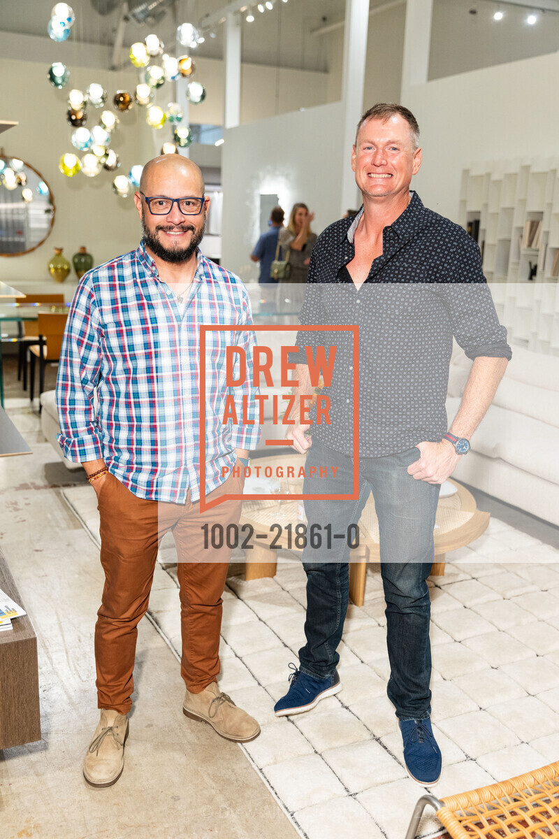Alberto Lola, Jeremy Williams, MarinLiving hosts Cocktail Party at Luminaire San Francisco, Luminaire San Francisco. 128 Utah Street, October 2nd, 2024, Photo #1002-21861-0 Alberto Lola, Jeremy Williams, Photo #1002-21861-0
