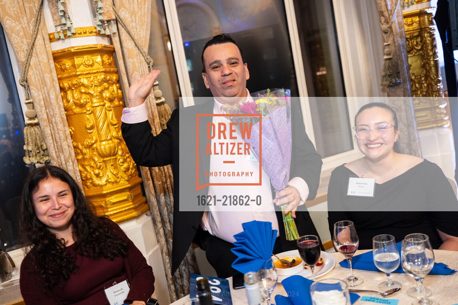 Rosalia Rodriguez, Jose Garcia, Kristina Ayala, 31st Annual Brennan Award Dinner, Intercontinental San Francisco. 999 California Street, October 3rd, 2024, Photo #1621-21862-0 Rosalia Rodriguez, Jose Garcia, Kristina Ayala, Photo #1621-21862-0
