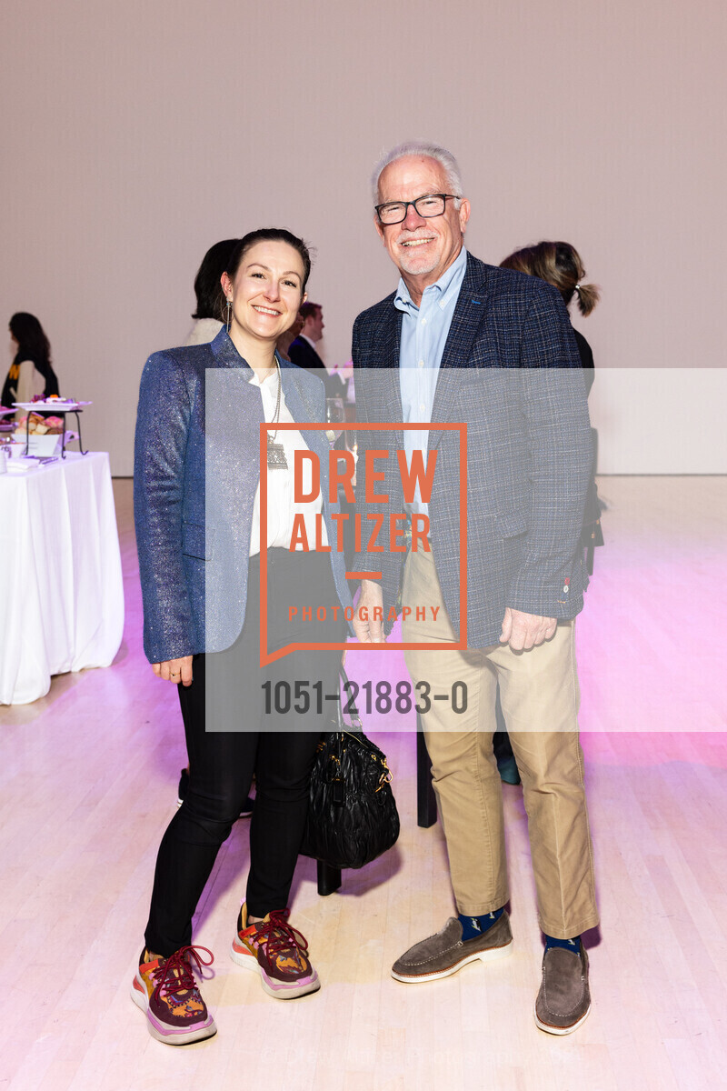 Sonja Moro, Sean McCarthy, "Get in the Game" Opening Reception, San Francisco Museuem of Modern Art. 151 3rd St, October 15th, 2024, Photo #1051-21883-0 Sonja Moro, Sean McCarthy, Photo #1051-21883-0