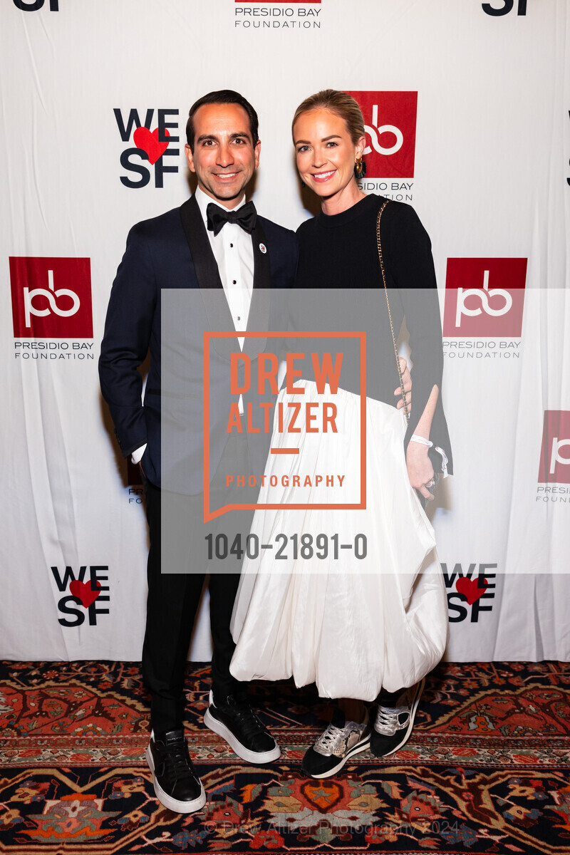 Cyrus Sanandaji, Marisa LaVallee, welovesf Gala & Fundraiser 2024, St Joseph's Art Society. 1401 Howard St, October 17th, 2024, Photo #1040-21891-0 Cyrus Sanandaji, Marisa LaVallee, Photo #1040-21891-0