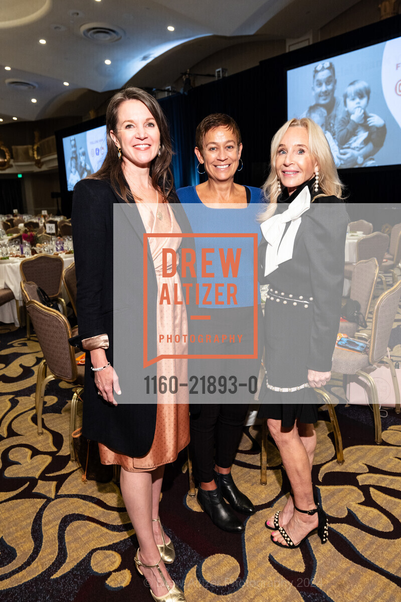 Erin Martin, Michelle Londeree, Teelie McKay, San Francisco's Homeless Prenatal Program hosts their 2024 Annual Luncheon, Fairmont Hotel. 950 Mason St, October 18th, 2024, Photo #1160-21893-0 Erin Martin, Michelle Londeree, Teelie McKay, Photo #1160-21893-0