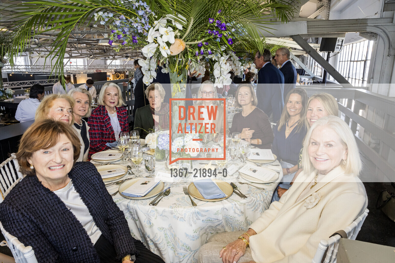 Ben Hussman, Brynne Staley, Margaret Heafey, Hilary Gustafsson, Joan Gamble, Susan Boeing, Cameron Rivinus, Tatem Read, The Garden Conservancy's Annual Luncheon, Fort Mason Center for the Arts & Culture. 2 Marina Boulevard, October 18th, 2024, Photo #1367-21894-0 Ben Hussman, Brynne Staley, Margaret Heafey, Hilary Gustafsson, Joan Gamble, Susan Boeing, Cameron Rivinus, Tatem Read, Photo #1367-21894-0