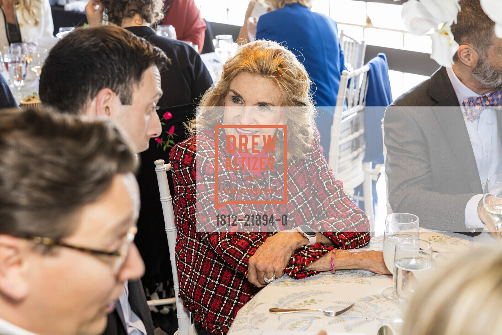 Phyllis Washington, The Garden Conservancy's Annual Luncheon, Fort Mason Center for the Arts & Culture. 2 Marina Boulevard, October 18th, 2024, Photo #1812-21894-0 Phyllis Washington, Photo #1812-21894-0