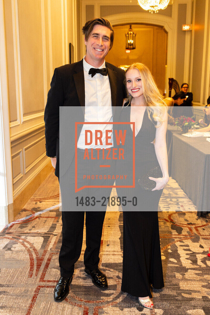 TJ Michaelson, Lauren Peters, The Junior League of San Francisco Women's Leadership Gala, Palace Hotel. 2 New Montgomery St, October 18th, 2024, Photo #1483-21895-0 TJ Michaelson, Lauren Peters, Photo #1483-21895-0