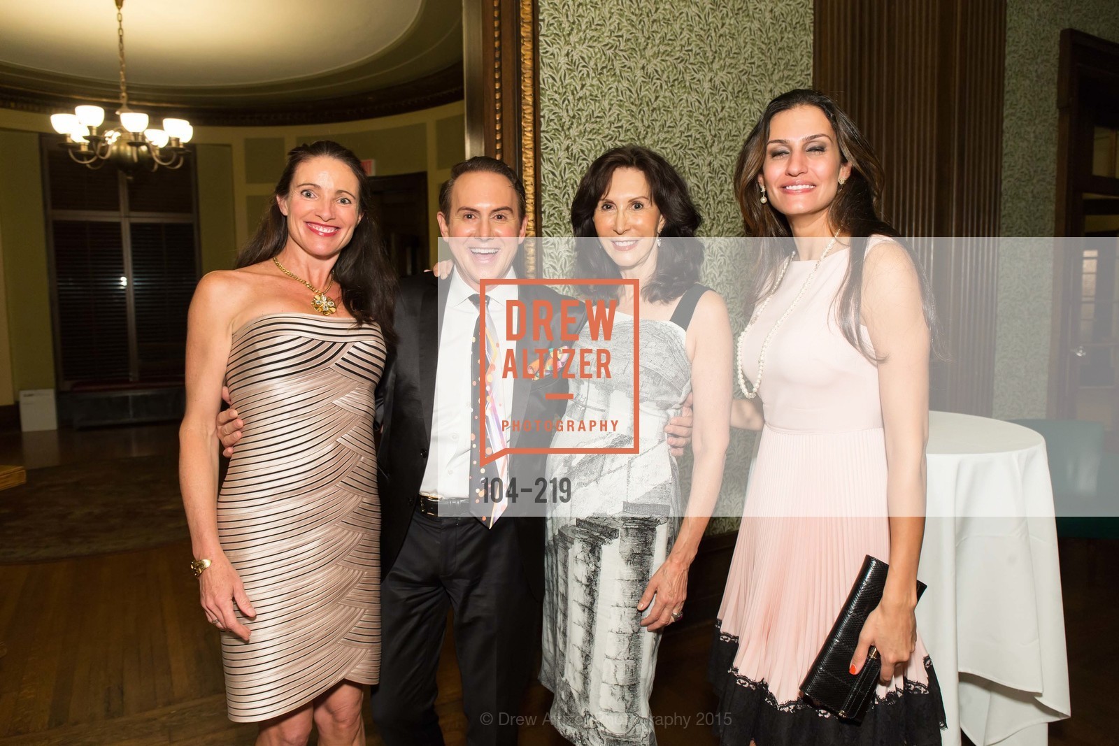 Anne Laury, Joel Goodrich, Carolyn Chandler, Leyla Alhosseini, Champagne Reception & Screening of Million Dollar Listing San Francisco, University Club. 800 Powell St, August 5th, 2015,Drew Altizer, Drew Altizer Photography, full-service agency, private events, San Francisco photographer, photographer california