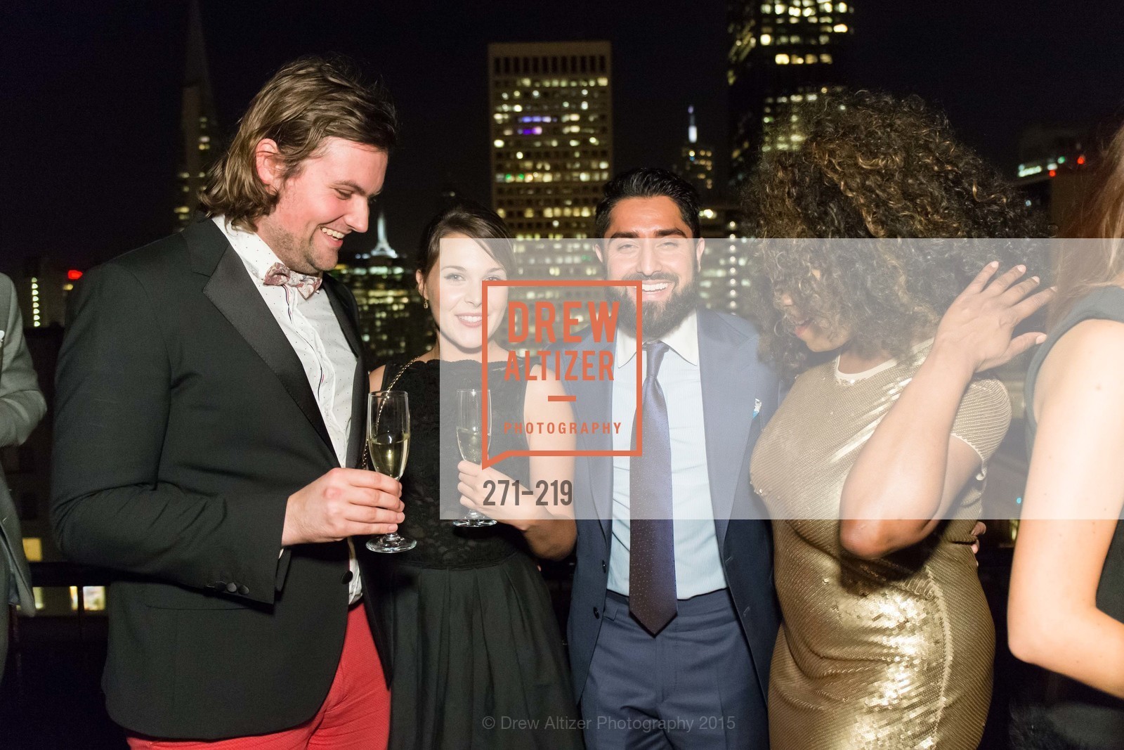 Romain Colignon, Laura Brossard, Roh Habibi, Chaundra Woods, Gucci & Vogue Dinner, University Club. University Club, . 800 Powell St, August 5th, 2015, Photo #271-219 Romain Colignon, Laura Brossard, Roh Habibi, Chaundra Woods, Photo #271-219