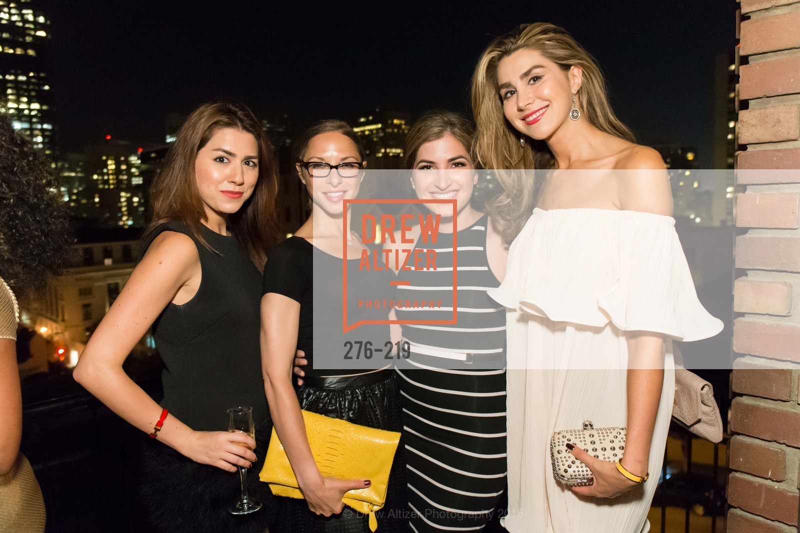 Roya Pakzad, Suzanne Rabikoff, Shugufa Habibi, Ronak Pakzad, Champagne Reception & Screening of Million Dollar Listing San Francisco, University Club. 800 Powell St, August 5th, 2015,Drew Altizer, Drew Altizer Photography, full-service event agency, private events, San Francisco photographer, photographer California