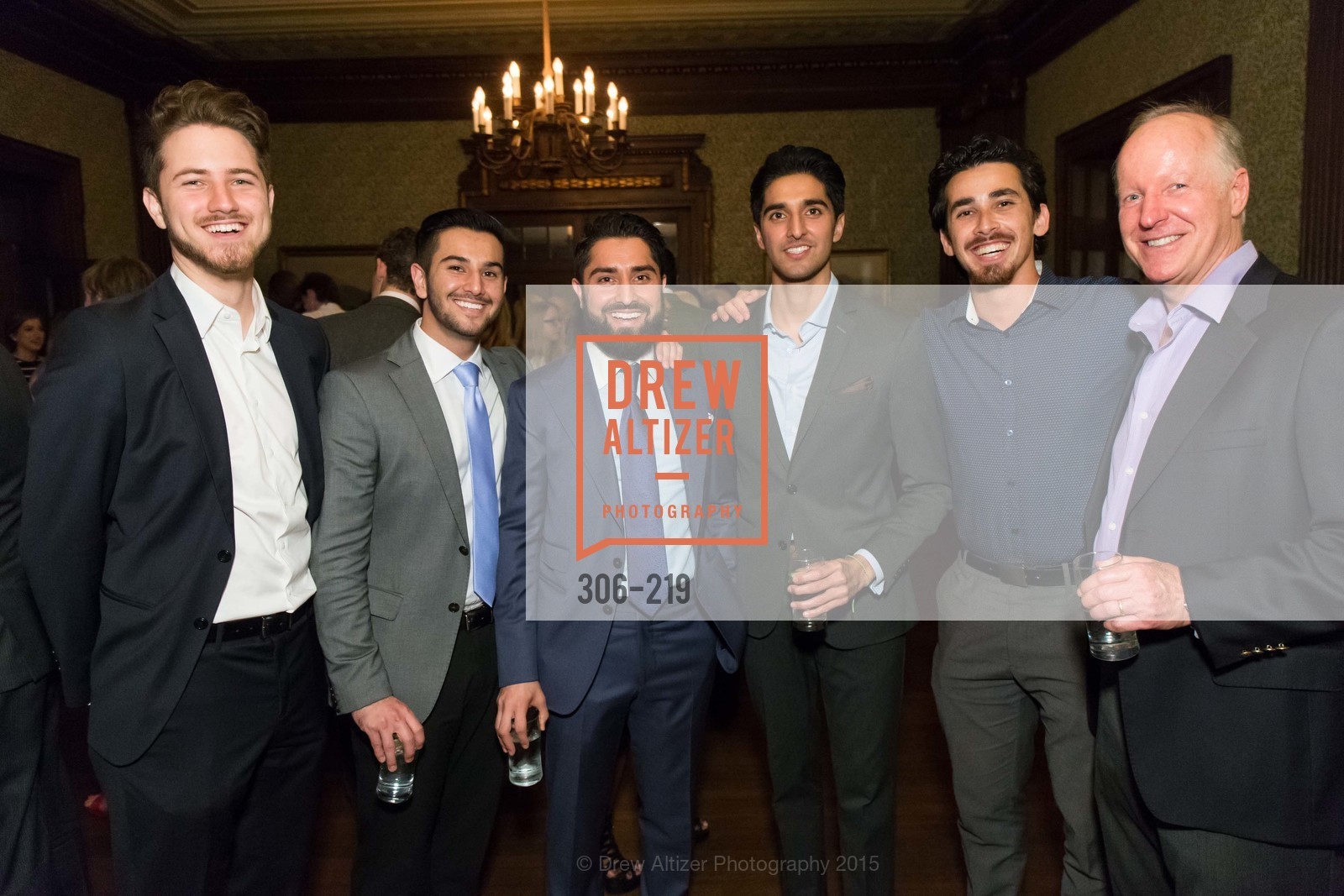 Harris Habibi, Obeid Habibi, Roh Habibi, Ramin Habibi, Omar Kohgadai, Champagne Reception & Screening of Million Dollar Listing San Francisco, University Club. 800 Powell St, August 5th, 2015