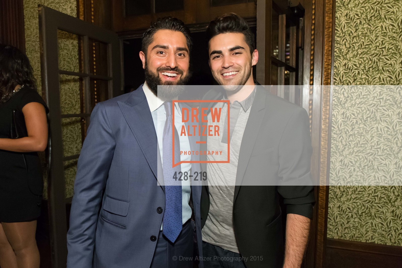 Roh Habibi, Cameron Paul, Gucci & Vogue Dinner, University Club. University Club, . 800 Powell St, August 5th, 2015, Photo #428-219 Roh Habibi, Cameron Paul, Photo #428-219