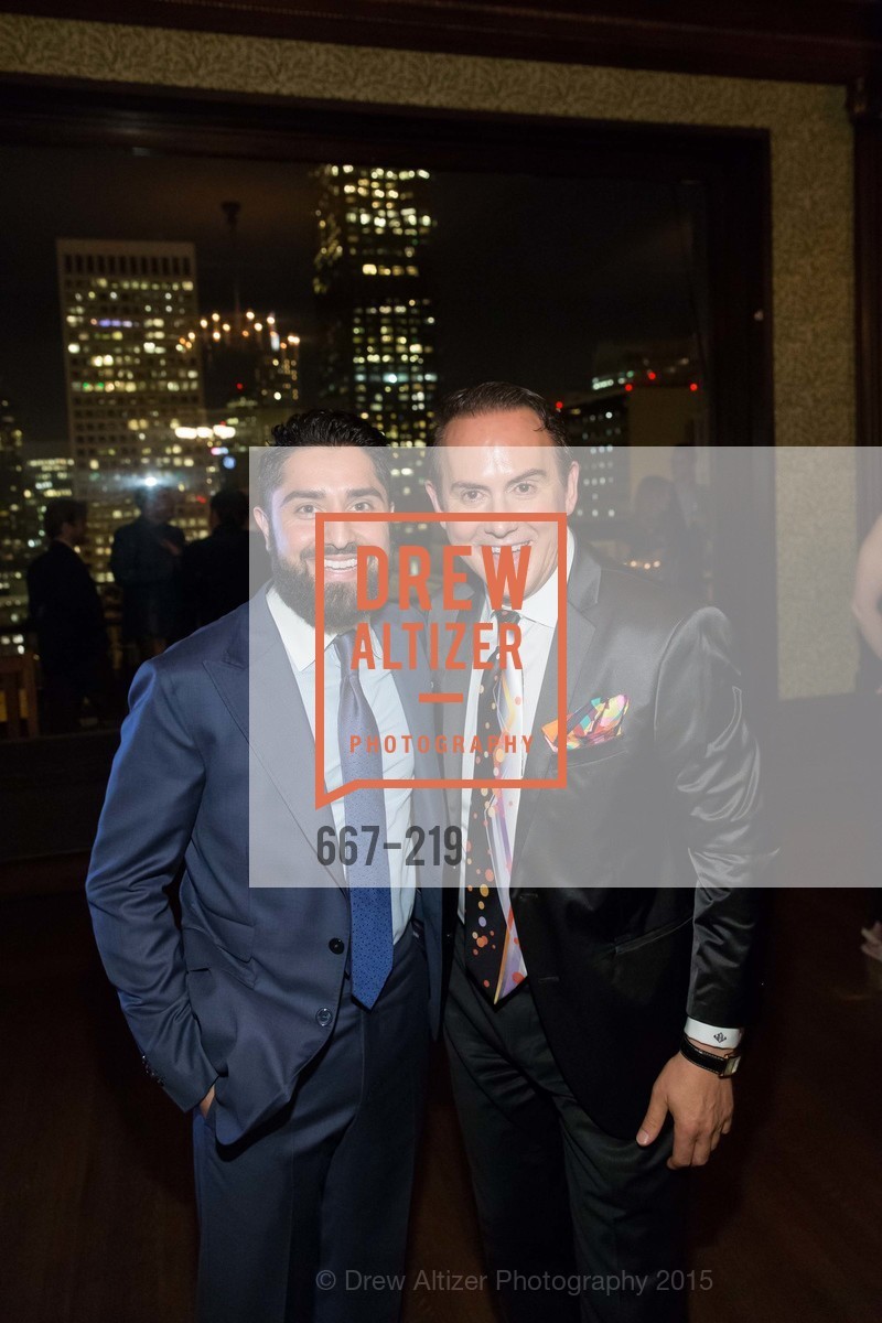 Roh Habibi, Joel Goodrich, Champagne Reception & Screening of Million Dollar Listing San Francisco, University Club. 800 Powell St, August 5th, 2015,Drew Altizer, Drew Altizer Photography, full-service agency, private events, San Francisco photographer, photographer california