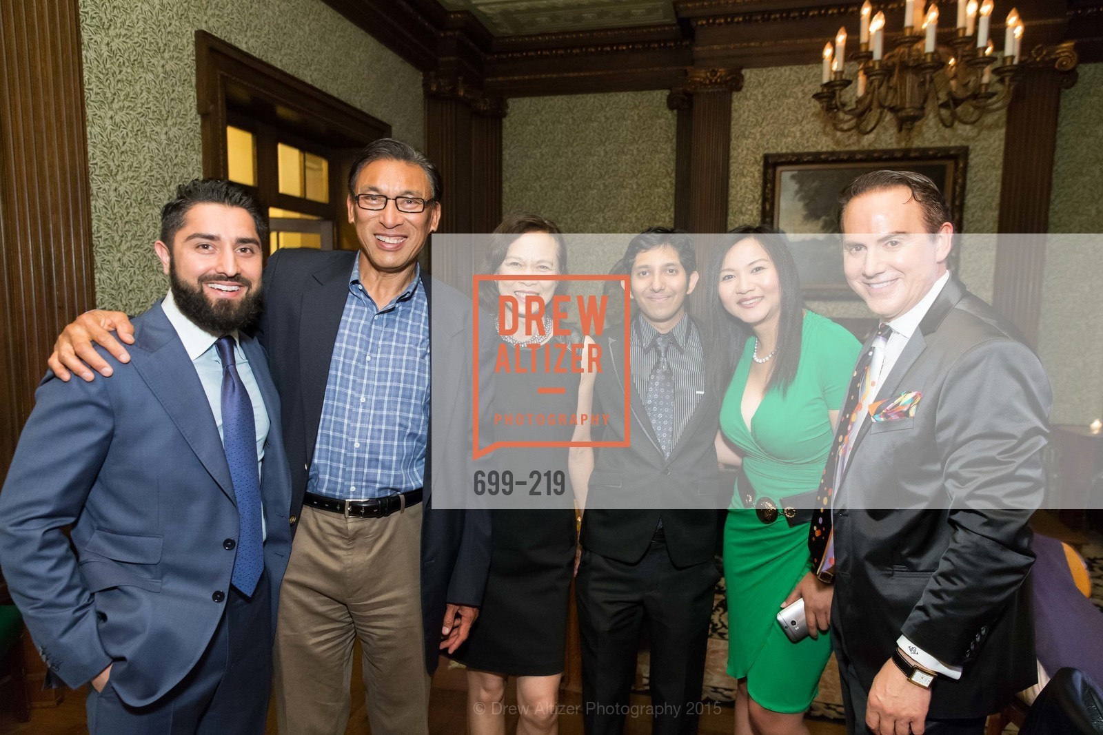 Roh Habibi, Leon Lee, Marion Lee, Aasim Saied, Jane Lee, Joel Goodrich, Champagne Reception & Screening of Million Dollar Listing San Francisco, University Club. 800 Powell St, August 5th, 2015,Drew Altizer, Drew Altizer Photography, full-service agency, private events, San Francisco photographer, photographer california
