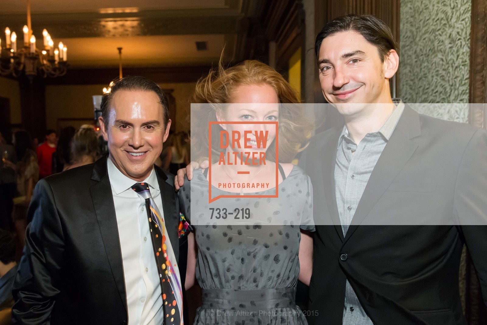 Joel Goodrich, Gina Klein, Douglas Dalton, Champagne Reception & Screening of Million Dollar Listing San Francisco, University Club. 800 Powell St, August 5th, 2015,Drew Altizer, Drew Altizer Photography, full-service event agency, private events, San Francisco photographer, photographer California