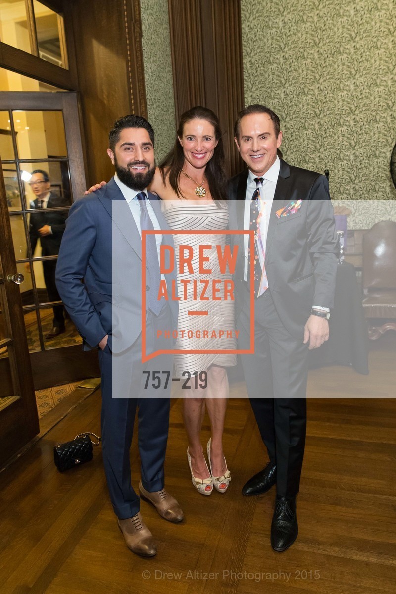 Ron Habibi, Joel Goodrich, Anne Laury, Champagne Reception & Screening of Million Dollar Listing San Francisco, University Club. 800 Powell St, August 5th, 2015,Drew Altizer, Drew Altizer Photography, full-service agency, private events, San Francisco photographer, photographer california