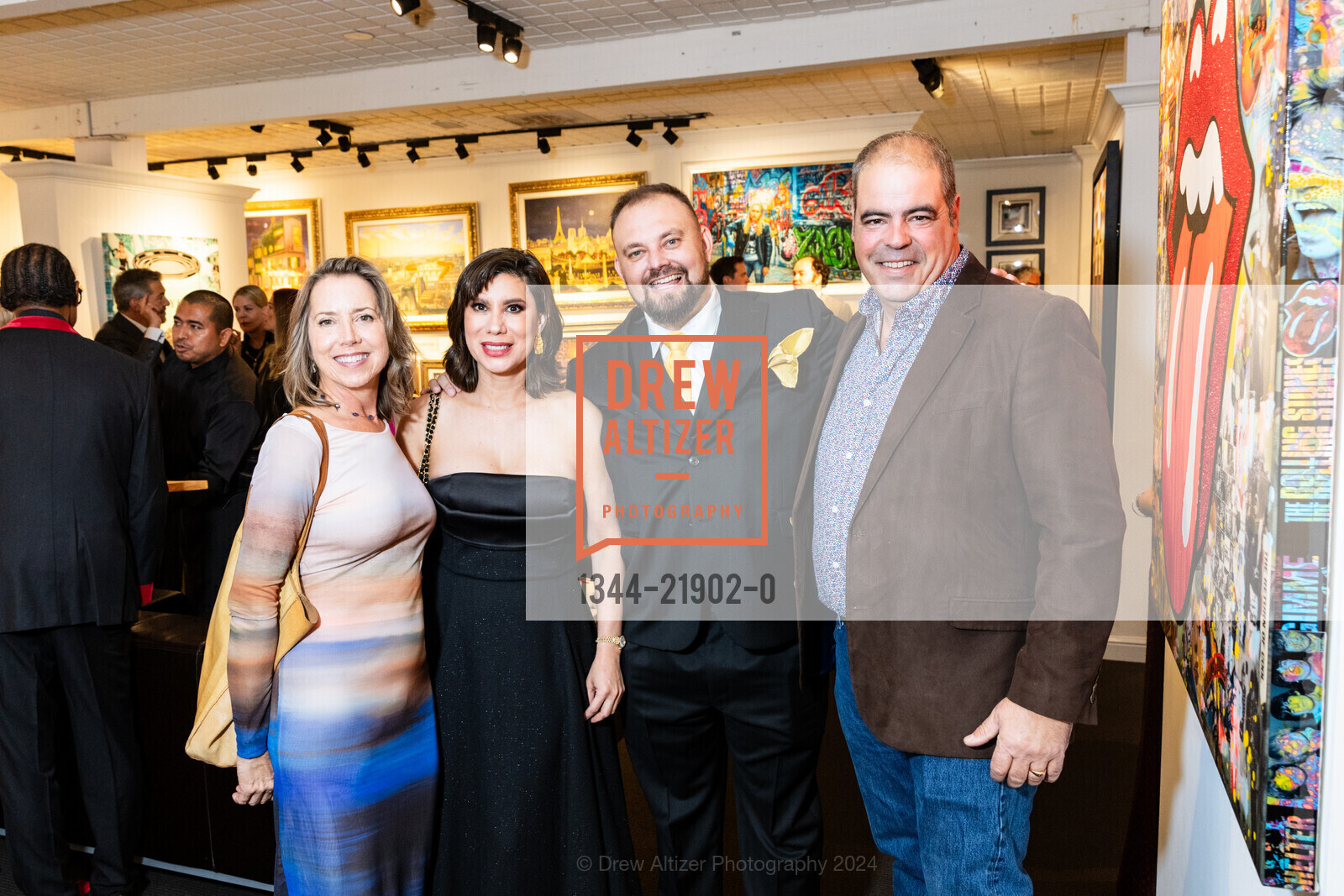Dawn Dela Cruz, Isabelle Cardenas Leon, Konstantin Savvon, Juan Dela Cruz, The Weapons of Light Gala, Martin Lawrence Galleries. 366 Geary Street, October 19th, 2024, Photo #1344-21902-0 Dawn Dela Cruz, Isabelle Cardenas Leon, Konstantin Savvon, Juan Dela Cruz, Photo #1344-21902-0