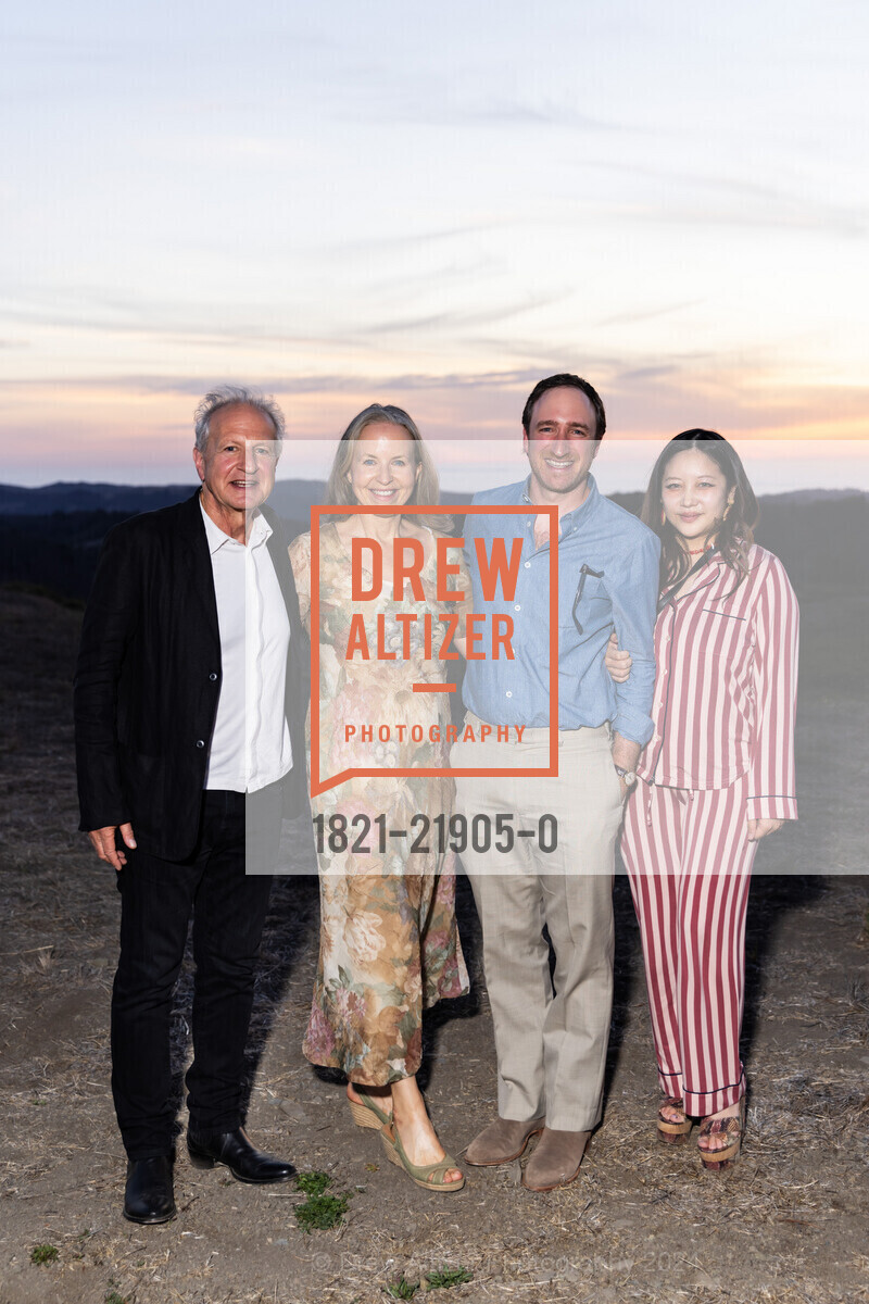 Dale Djerassi, Alexandra Djerassi, Alexander Djerassi, Christine Yee, Djerassi Artful Harvest Gala 2024, Djerassi Resident Artists Program. 2325 Bear Gulch Road, October 20th, 2024, Photo #1821-21905-0 Dale Djerassi, Alexandra Djerassi, Alexander Djerassi, Christine Yee, Photo #1821-21905-0