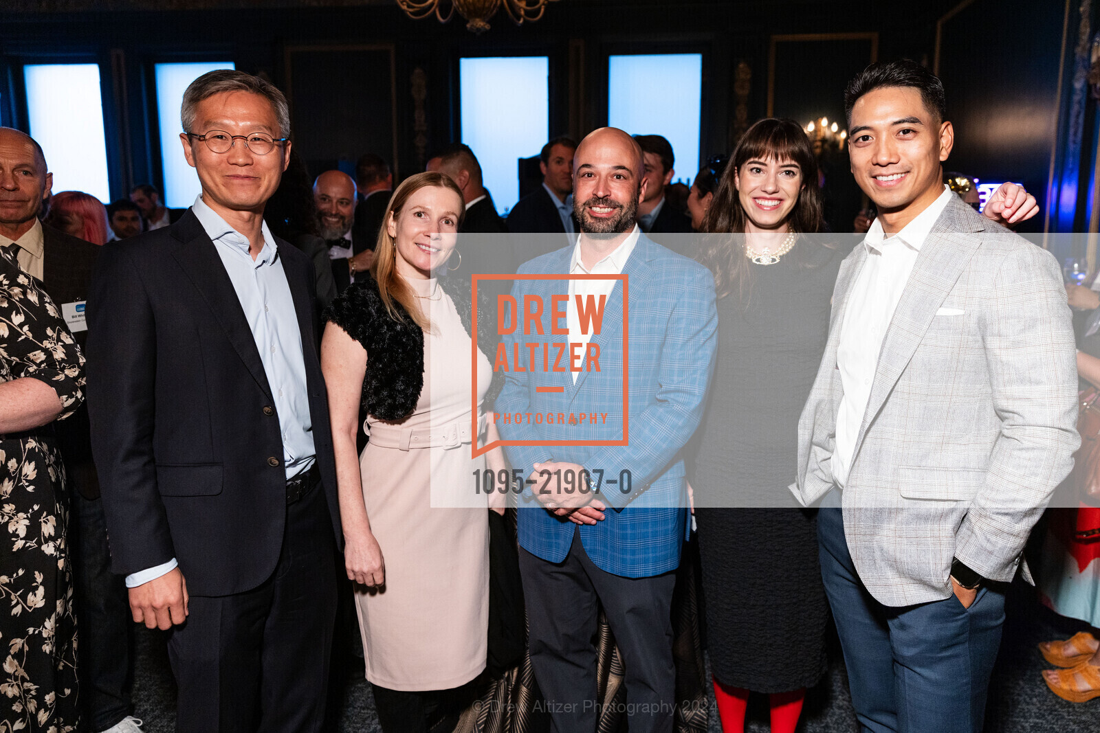 Tae Hu, Petra Neiger, Daniel Shapiro, Camille French, SF Chamber Excellence in Business Awards: Prism of Excellence, Regency Ballroom. 1300 Van Ness Avenue, October 22nd, 2024, Photo #1095-21907-0 Tae Hu, Petra Neiger, Daniel Shapiro, Camille French, Photo #1095-21907-0