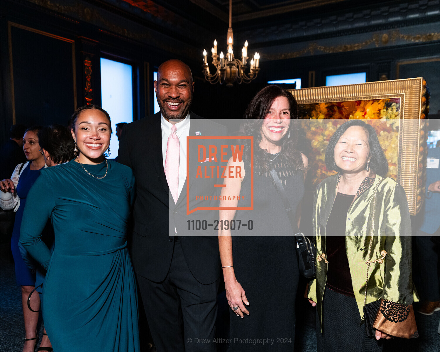 Candace Rucker, Eric Abrams, Elizabeth Seirmarco, Janet Young, SF Chamber Excellence in Business Awards: Prism of Excellence, Regency Ballroom. 1300 Van Ness Avenue, October 22nd, 2024, Photo #1100-21907-0 Candace Rucker, Eric Abrams, Elizabeth Seirmarco, Janet Young, Photo #1100-21907-0