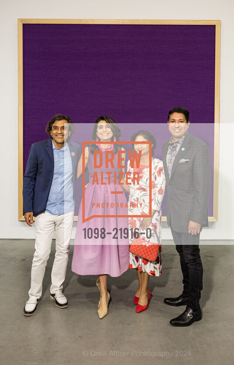 Rajat Bahri, Kavita Tankha, Pree Basaviah, Venky Ganesan, Making Their Mark: Works from the Shah Garg Collection, BAMFA. 2155 Center St, October 26th, 2024, Photo #1098-21916-0 Rajat Bahri, Kavita Tankha, Pree Basaviah, Venky Ganesan, Photo #1098-21916-0
