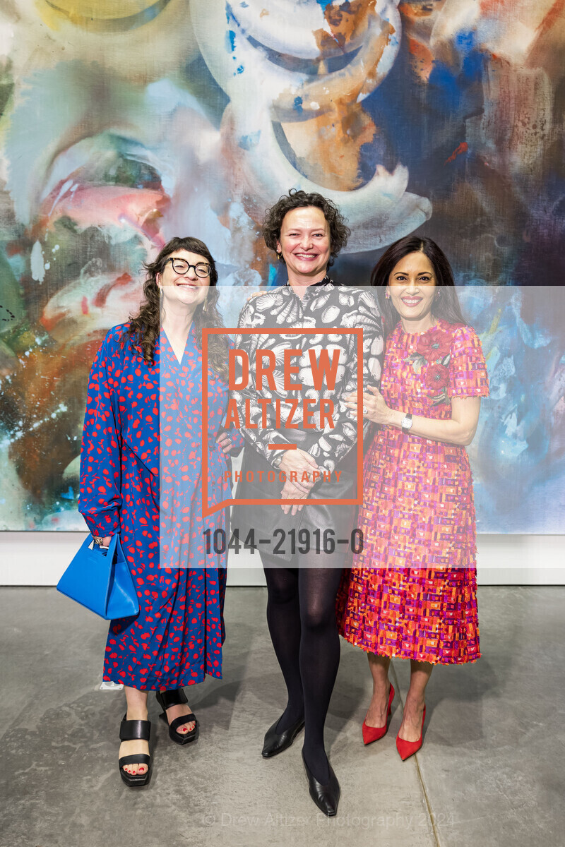 Margot Norton, Cecilia Alemani, Komal Shah, Making Their Mark: Works from the Shah Garg Collection, BAMFA. 2155 Center St, October 26th, 2024, Photo #1044-21916-0 Margot Norton, Cecilia Alemani, Komal Shah, Photo #1044-21916-0