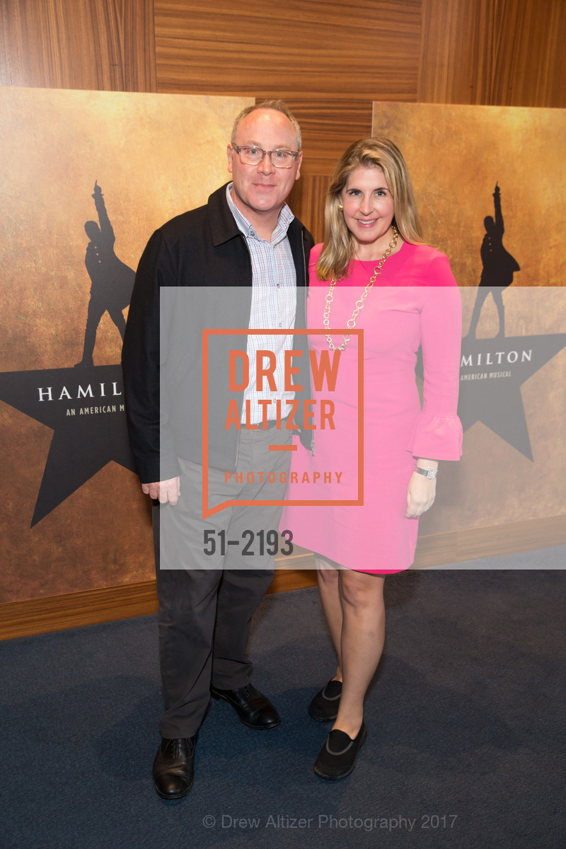 Colin Fisher, Jenna Fisher, Damon Runyon Cancer Research Foundation's Benefit Performance of Hamilton, Orpheum Theatre, Blue Room. 1192 Market Street, May 16th, 2017, Photo #51-2193 Colin Fisher, Jenna Fisher, Photo #51-2193