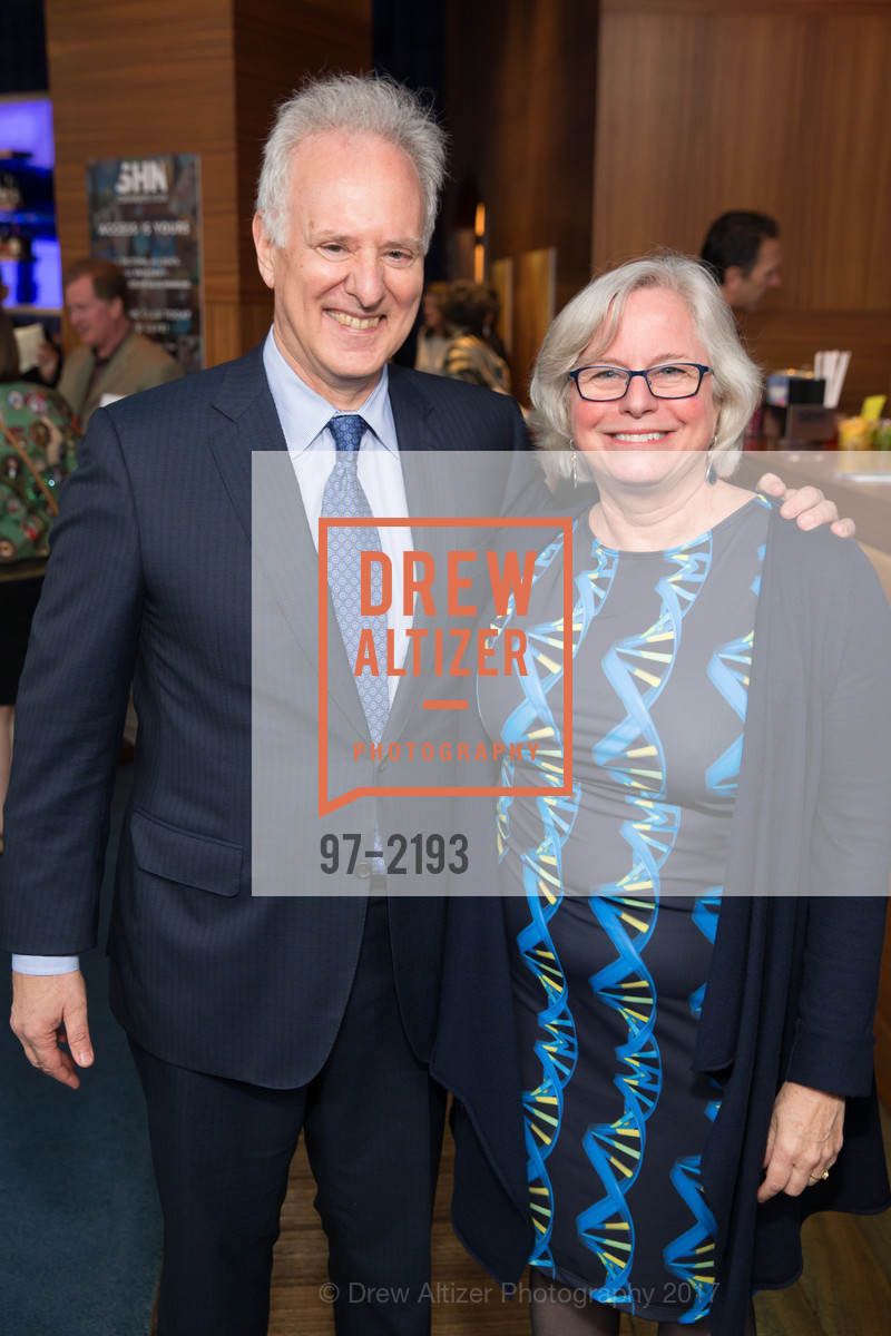 Alan Leventhal, Lorraine Egan, Damon Runyon Cancer Research Foundation's Benefit Performance of Hamilton, Orpheum Theatre, Blue Room. 1192 Market Street, May 16th, 2017, Photo #97-2193 Alan Leventhal, Lorraine Egan, Photo #97-2193