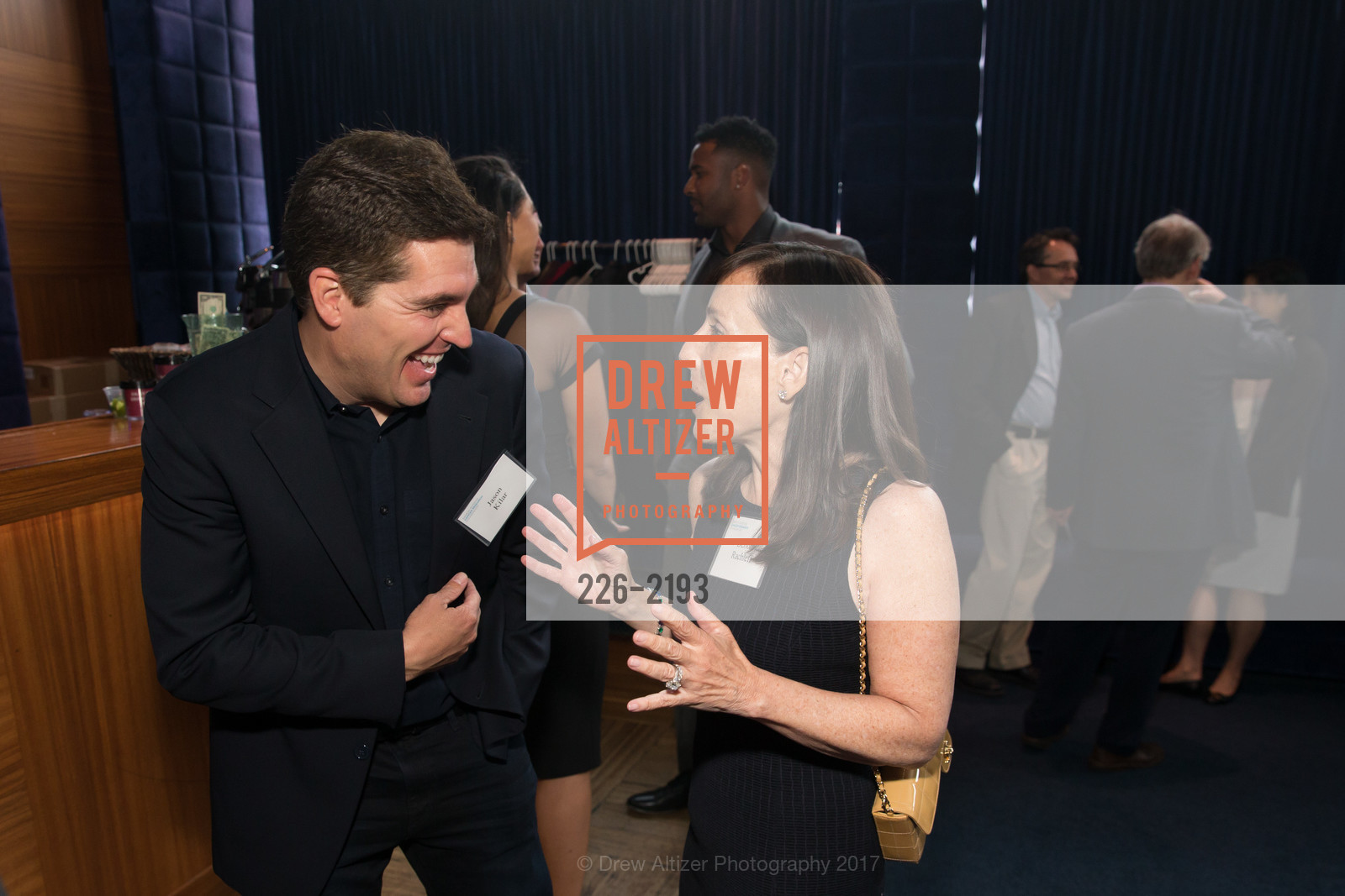 Jason Kilar, Debbie Rachleff, Damon Runyon Cancer Research Foundation's Benefit Performance of Hamilton, Orpheum Theatre, Blue Room. 1192 Market Street, May 16th, 2017, Photo #226-2193 Jason Kilar, Debbie Rachleff, Photo #226-2193