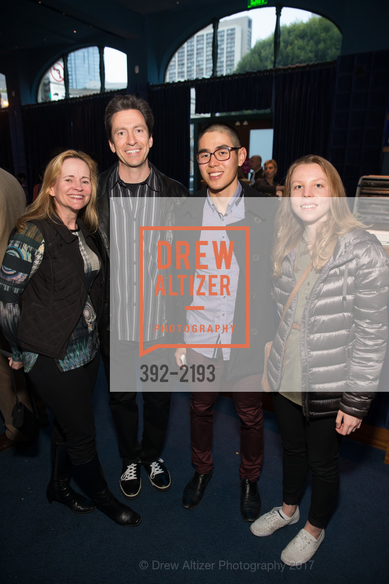 Molly Forstall, Scott Forstall, Jonathan Ho, Masha Gorkovenko, Damon Runyon Cancer Research Foundation's Benefit Performance of Hamilton, Orpheum Theatre, Blue Room. 1192 Market Street, May 16th, 2017, Photo #392-2193 Molly Forstall, Scott Forstall, Jonathan Ho, Masha Gorkovenko, Photo #392-2193