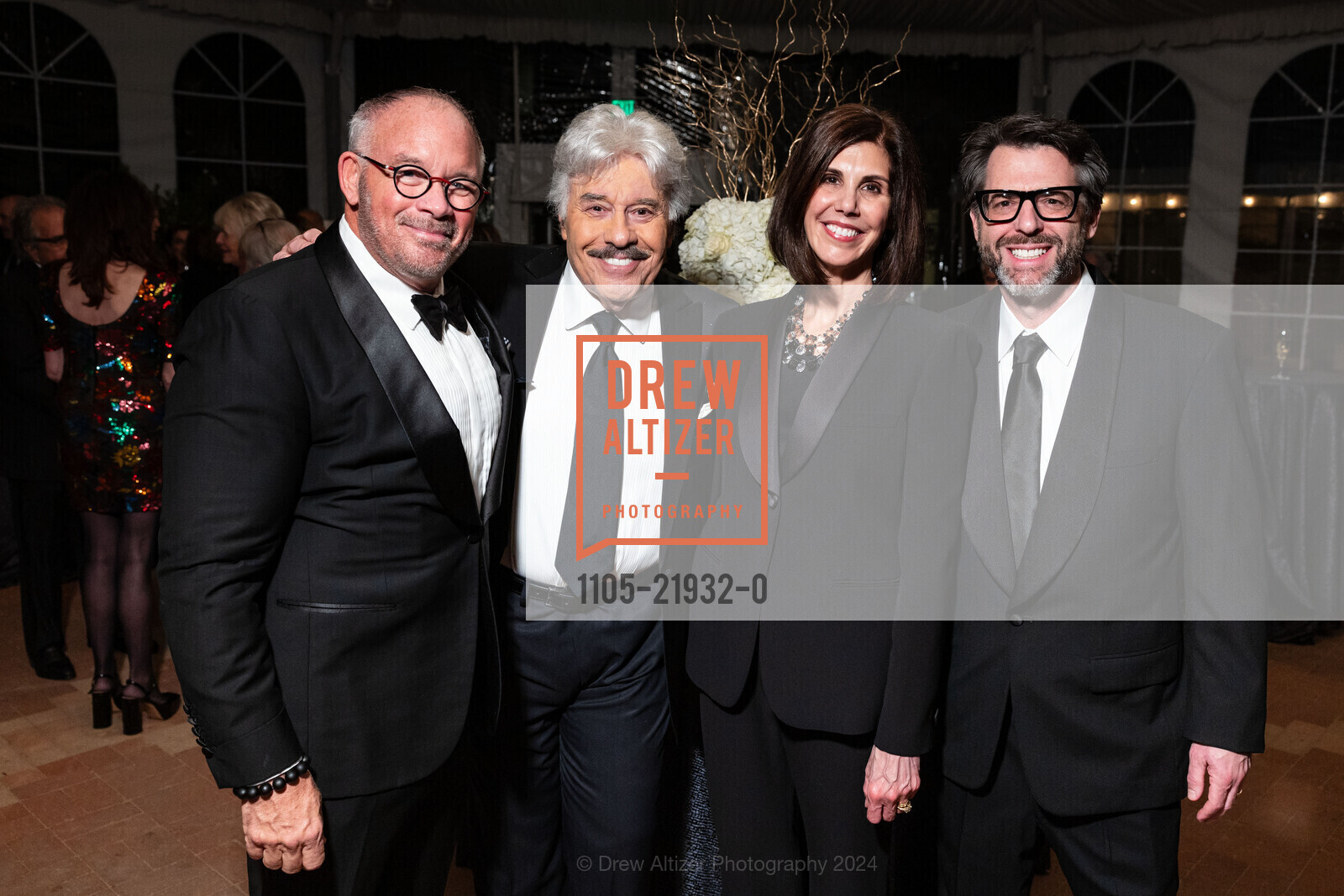 Jon Finck, Tony Orlando, Alexandra Patsavas, Seth Rosenfeld, Hellenic Charity Ball 2024, The Ritz-Carlton. 600 Stockton St, November 9th, 2024, Photo #1105-21932-0 Jon Finck, Tony Orlando, Alexandra Patsavas, Seth Rosenfeld, Photo #1105-21932-0