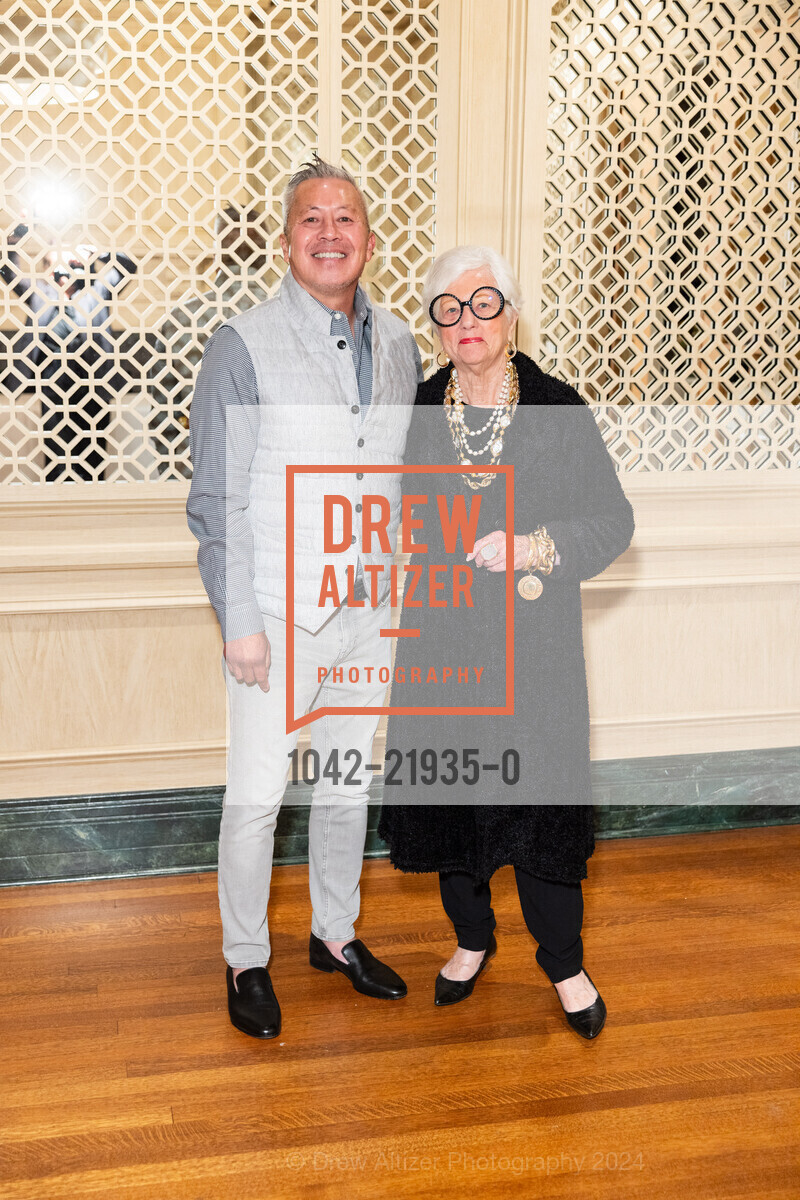 Benjamin Dhong, Suzanna Allen, Sotheby's hosts Reception, Panel and Private View of MASTER'S WEEK Highlights, Private Residence, November 12th, 2024, Photo #1042-21935-0 Benjamin Dhong, Suzanna Allen, Photo #1042-21935-0