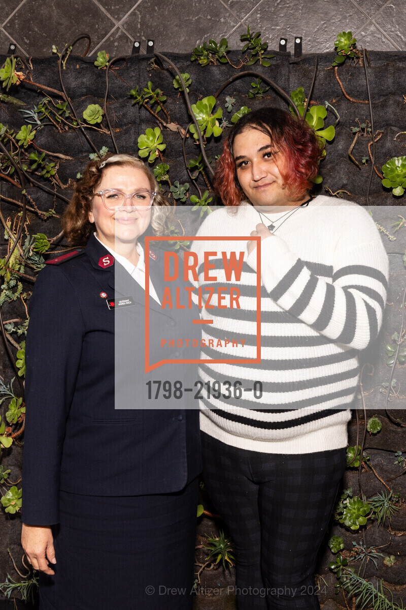 Andrea Finch, Vanity Aguilar, Salvation Army's Holiday Luncheon 2024, Terra Gallery. 511 Harrison St, November 13th, 2024, Photo #1798-21936-0 Andrea Finch, Vanity Aguilar, Photo #1798-21936-0
